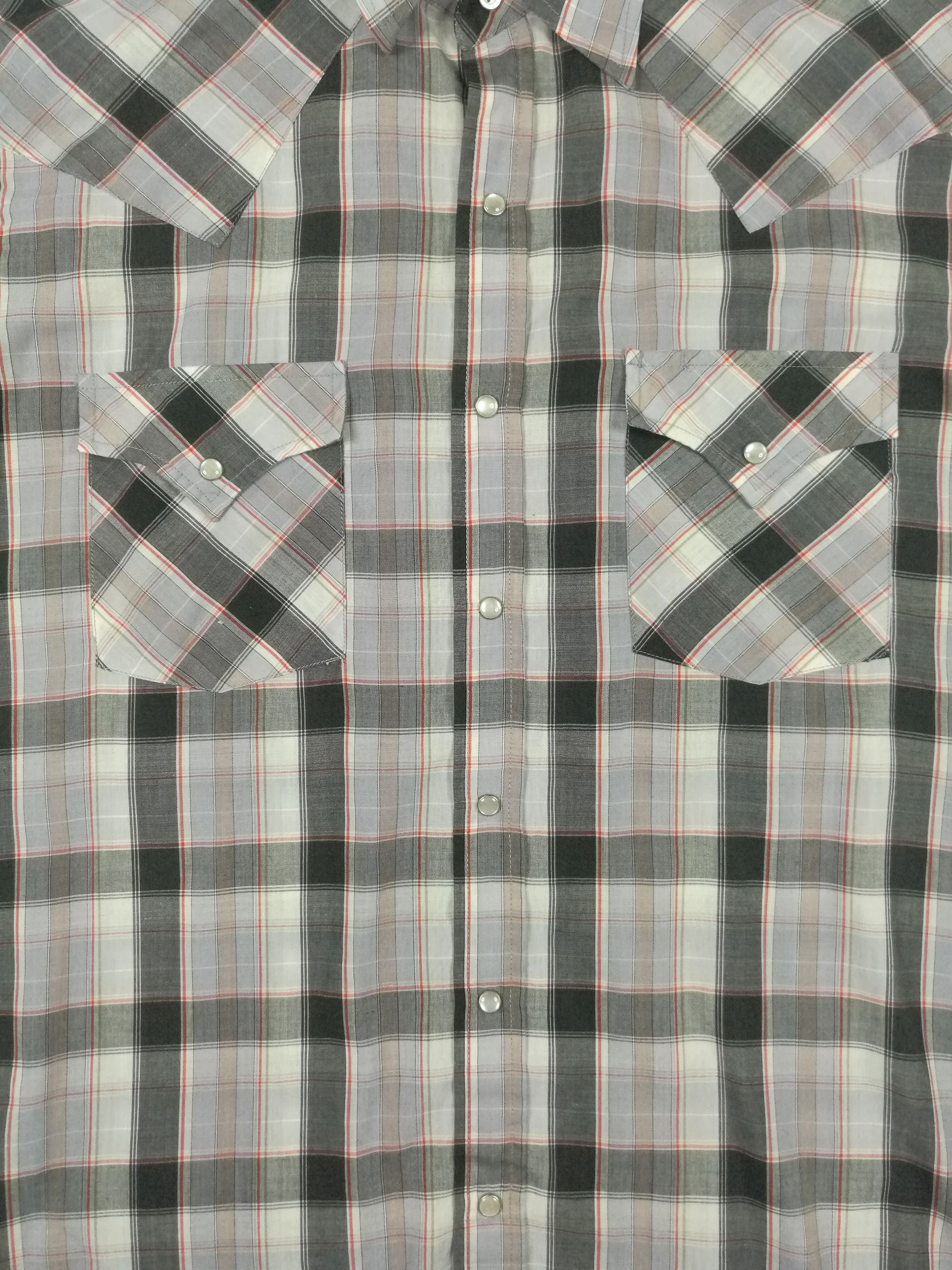 Vintage Vintage Ely Plains Western Pearl Snap Button Ups Shirt Size US L / EU 52-54 / 3 - 3 Thumbnail