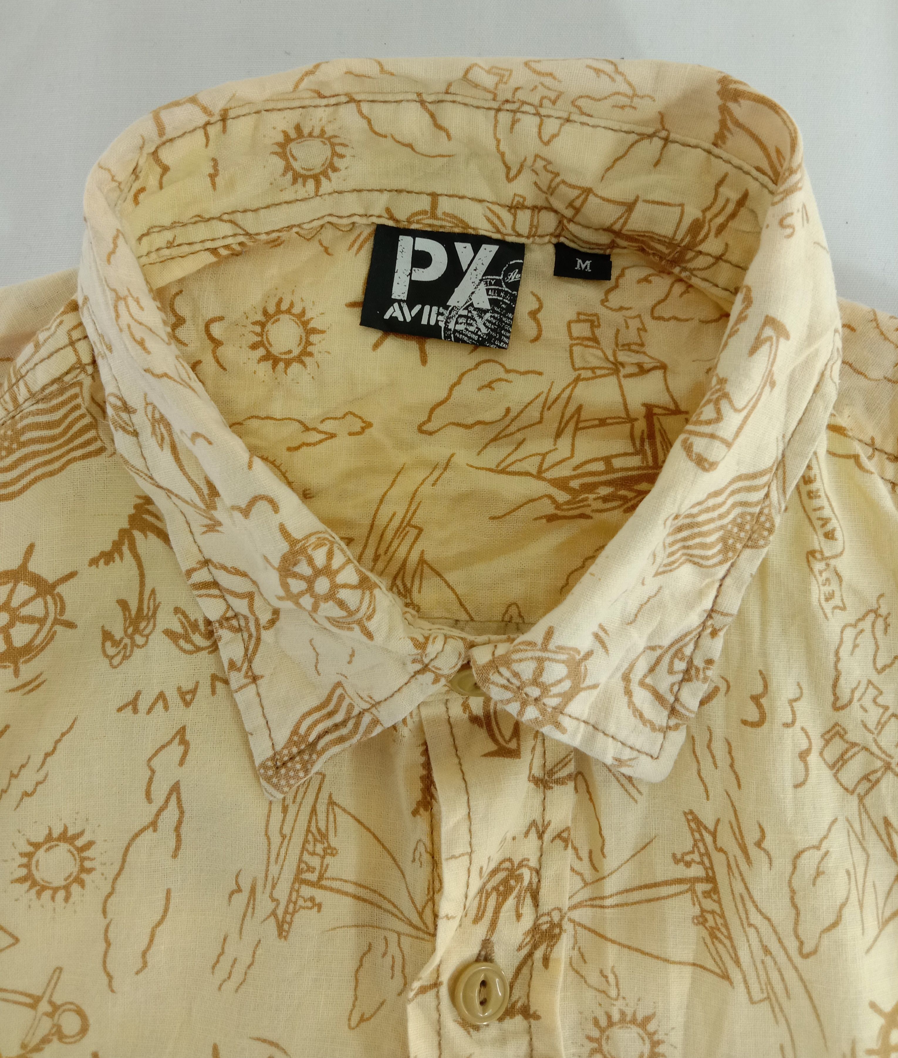 Avirex Vintage Avirex US Navy Design Button Ups Shirt Size US M / EU 48-50 / 2 - 2 Thumbnail