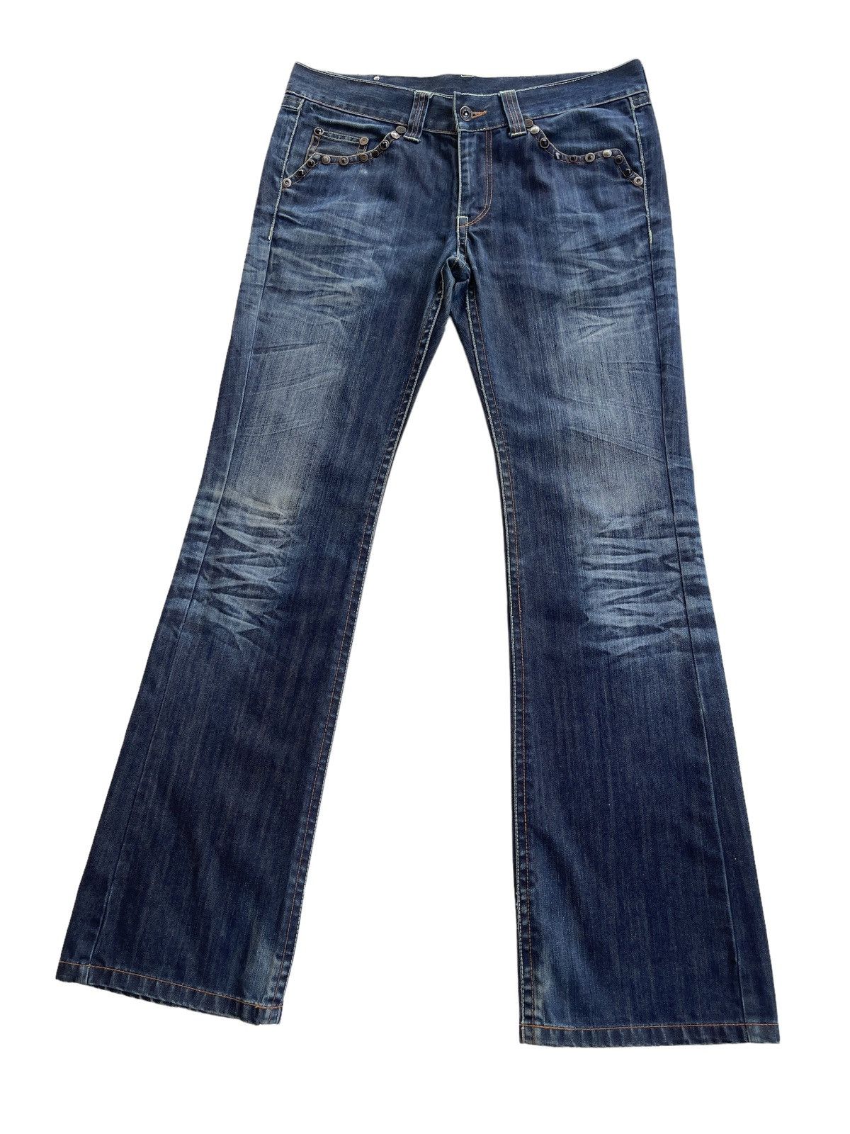 semanticdesign Japanese brand SemanticDesign Flare Jeans Size US 33 - 6 Thumbnail