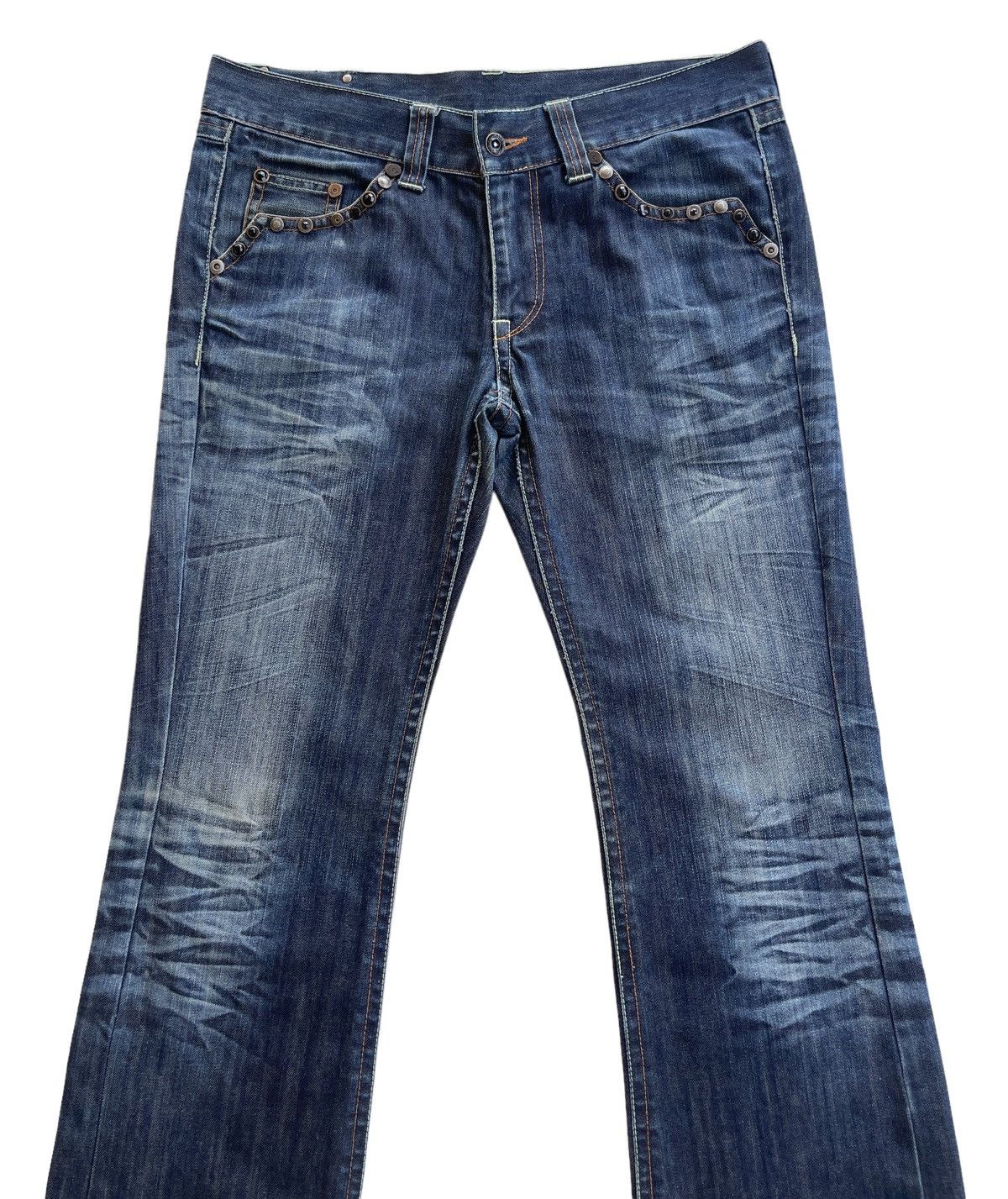 semanticdesign Japanese brand SemanticDesign Flare Jeans Size US 33 - 3 Thumbnail