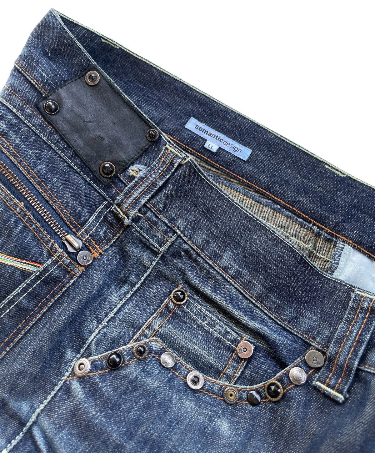 semanticdesign Japanese brand SemanticDesign Flare Jeans Size US 33 - 12 Thumbnail