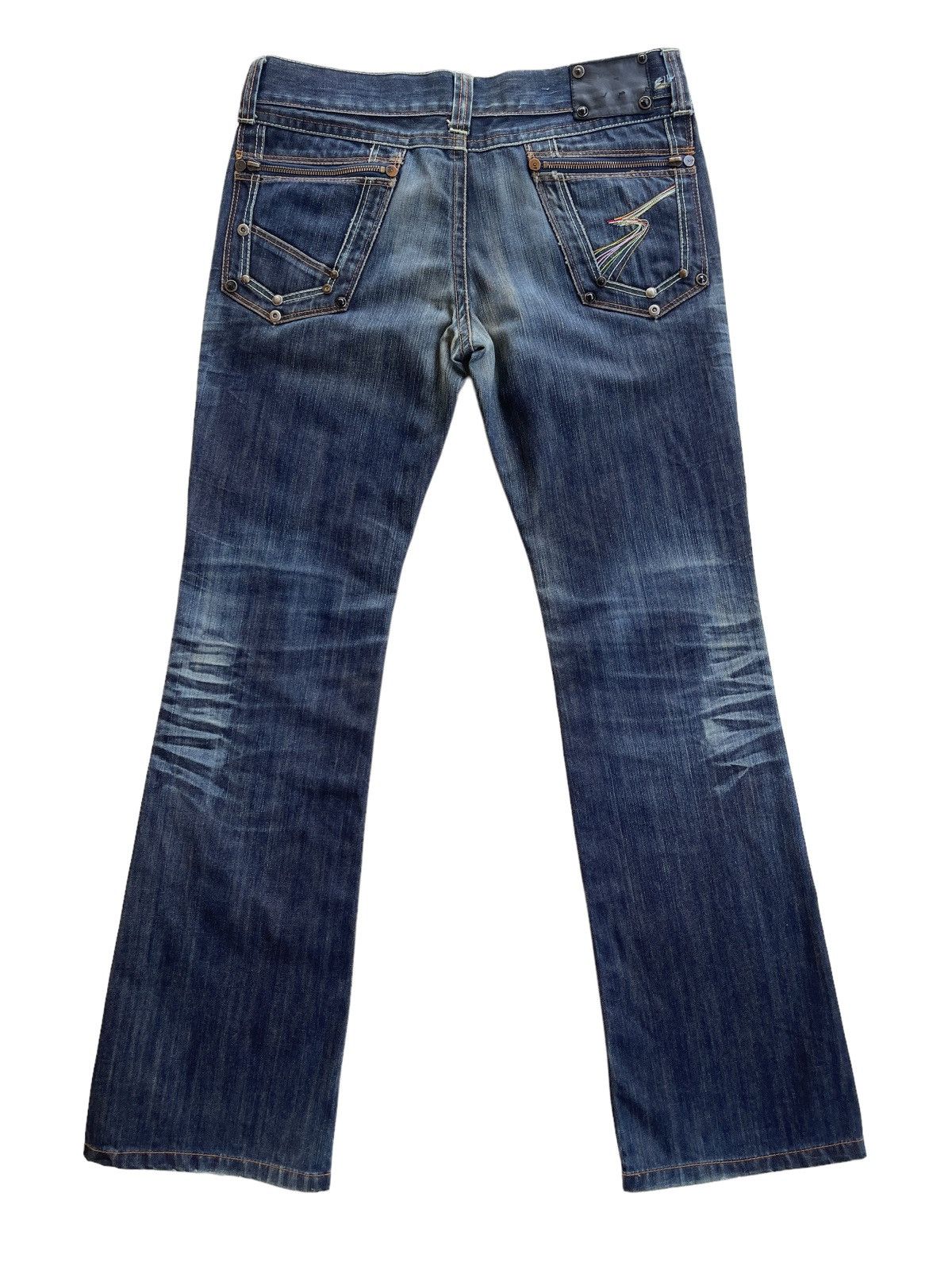 semanticdesign Japanese brand SemanticDesign Flare Jeans Size US 33 - 2 Thumbnail
