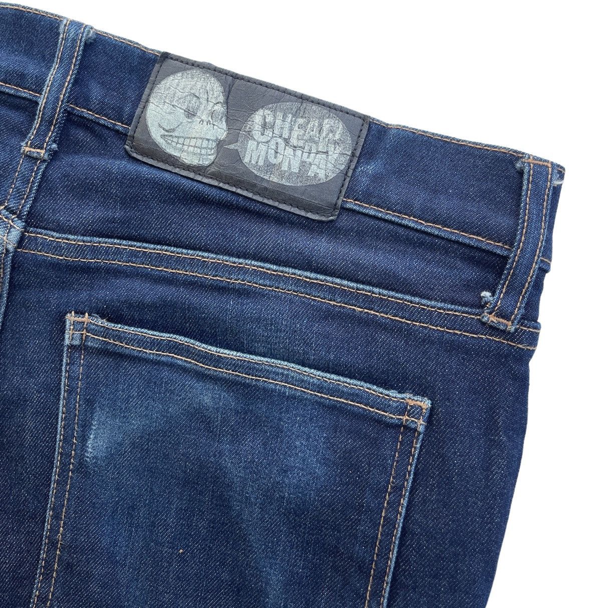 Cheap Monday Ripped Stretch Slim Fit Distressed Denim Size US 32 / EU 48 - 9 Thumbnail