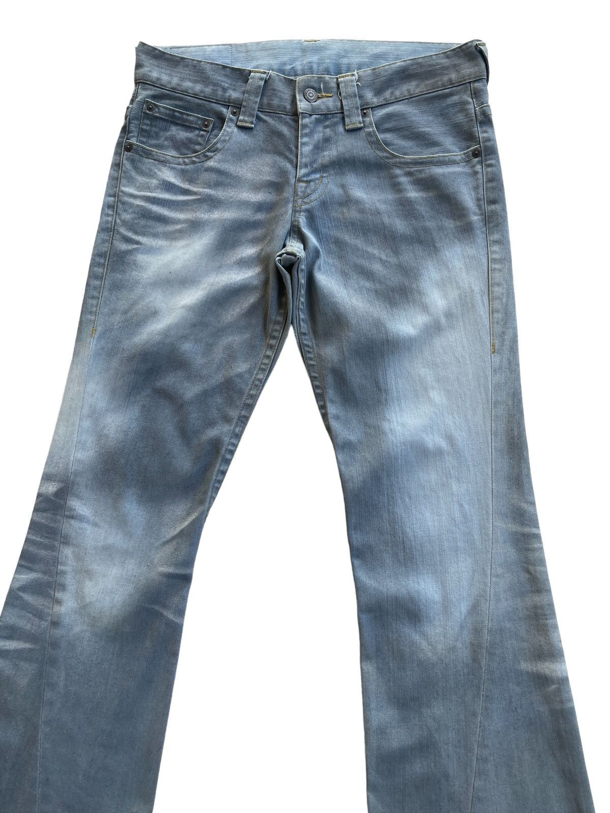 Tornado Mart Tornado Mart Twisted Flare Denim Size US 32 / EU 48 - 5 Thumbnail