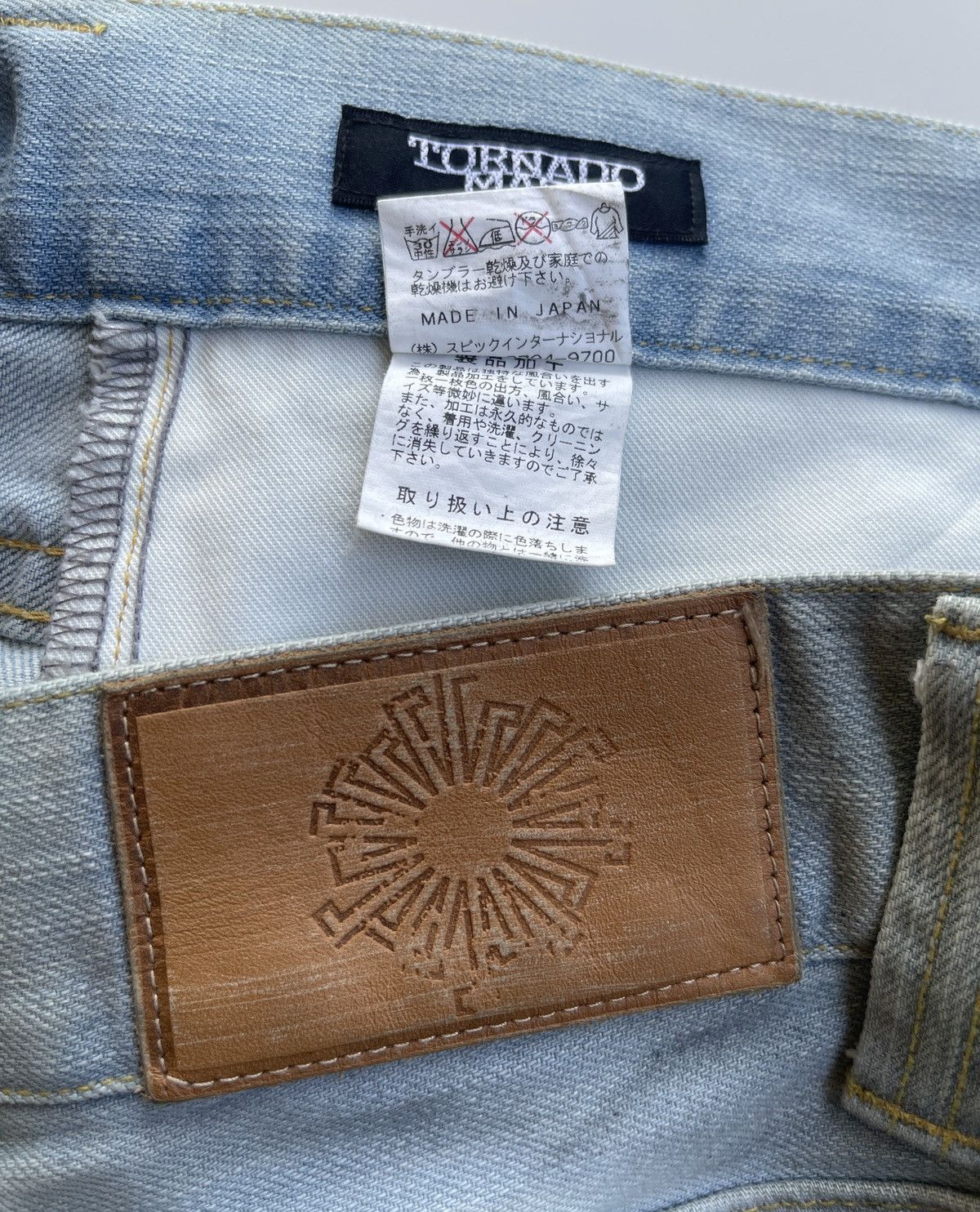 Tornado Mart Tornado Mart Twisted Flare Denim Size US 32 / EU 48 - 15 Thumbnail
