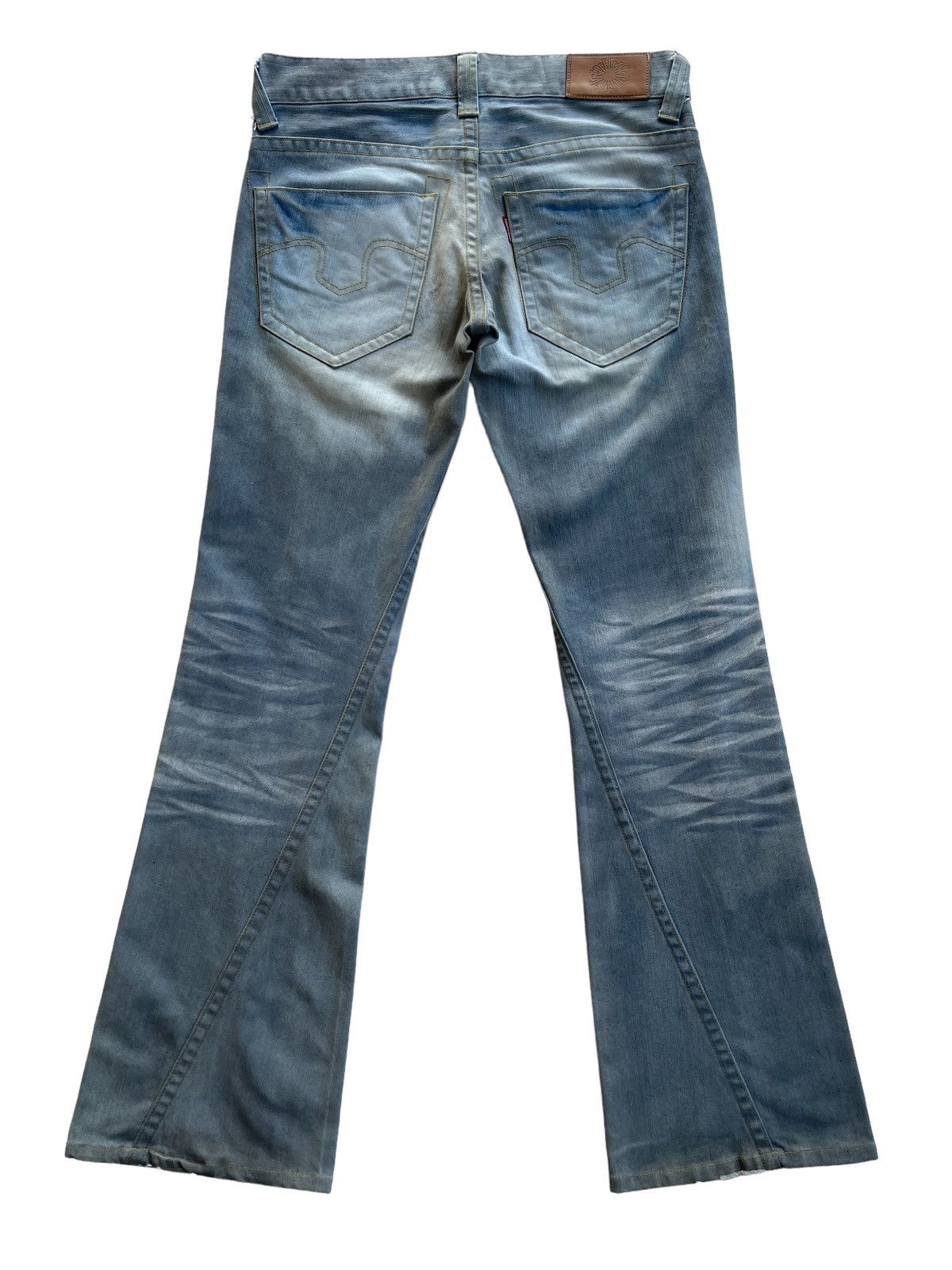 Tornado Mart Tornado Mart Twisted Flare Denim Size US 32 / EU 48 - 2 Thumbnail