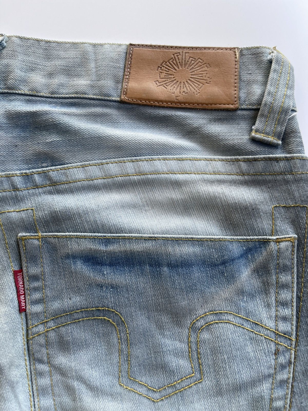 Tornado Mart Tornado Mart Twisted Flare Denim Size US 32 / EU 48 - 16 Thumbnail