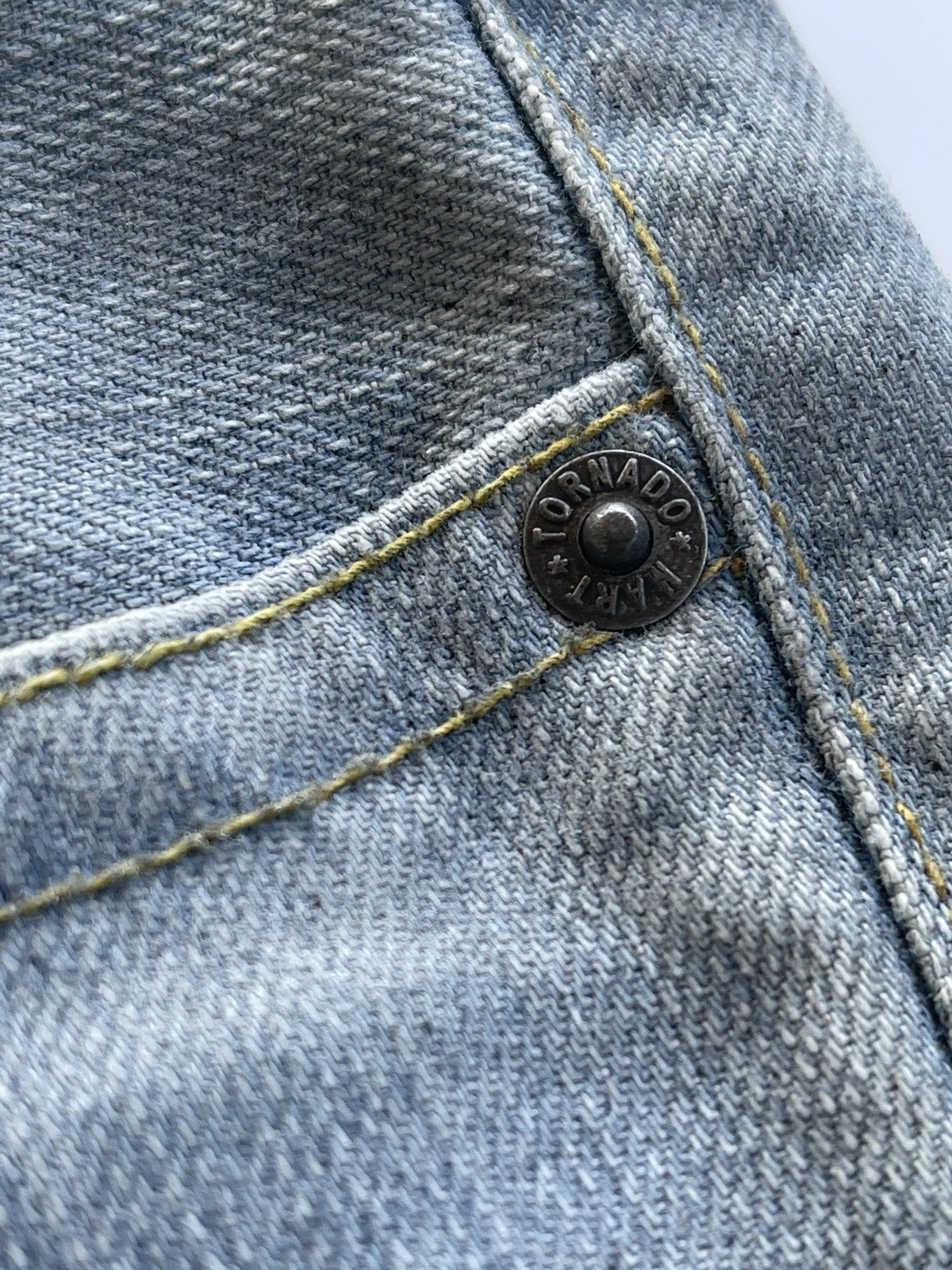 Tornado Mart Tornado Mart Twisted Flare Denim Size US 32 / EU 48 - 13 Thumbnail