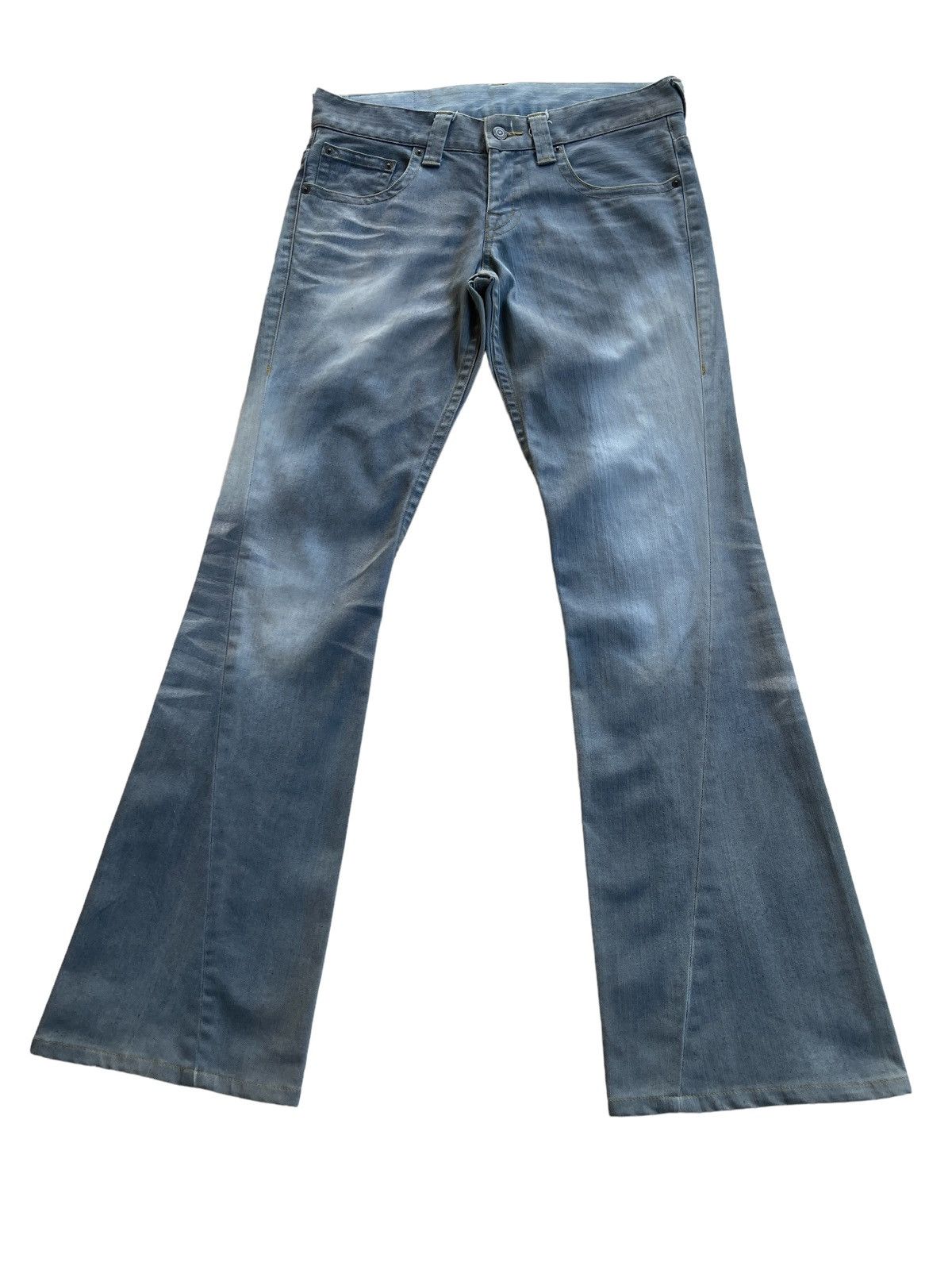 Tornado Mart Tornado Mart Twisted Flare Denim Size US 32 / EU 48 - 4 Thumbnail