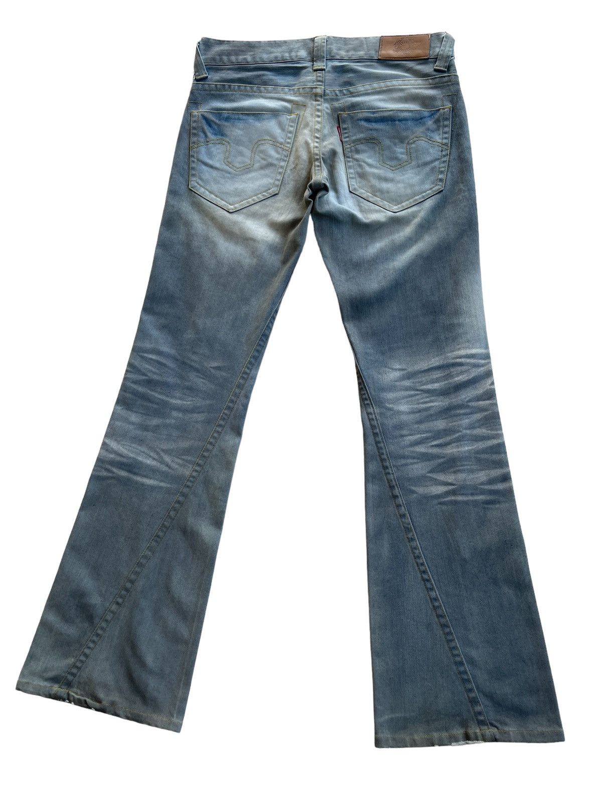 Tornado Mart Tornado Mart Twisted Flare Denim Size US 32 / EU 48 - 8 Thumbnail