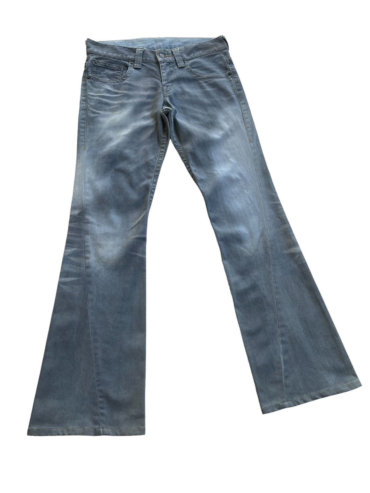 Tornado Mart Tornado Mart Twisted Flare Denim Size US 32 / EU 48 - 3 Thumbnail