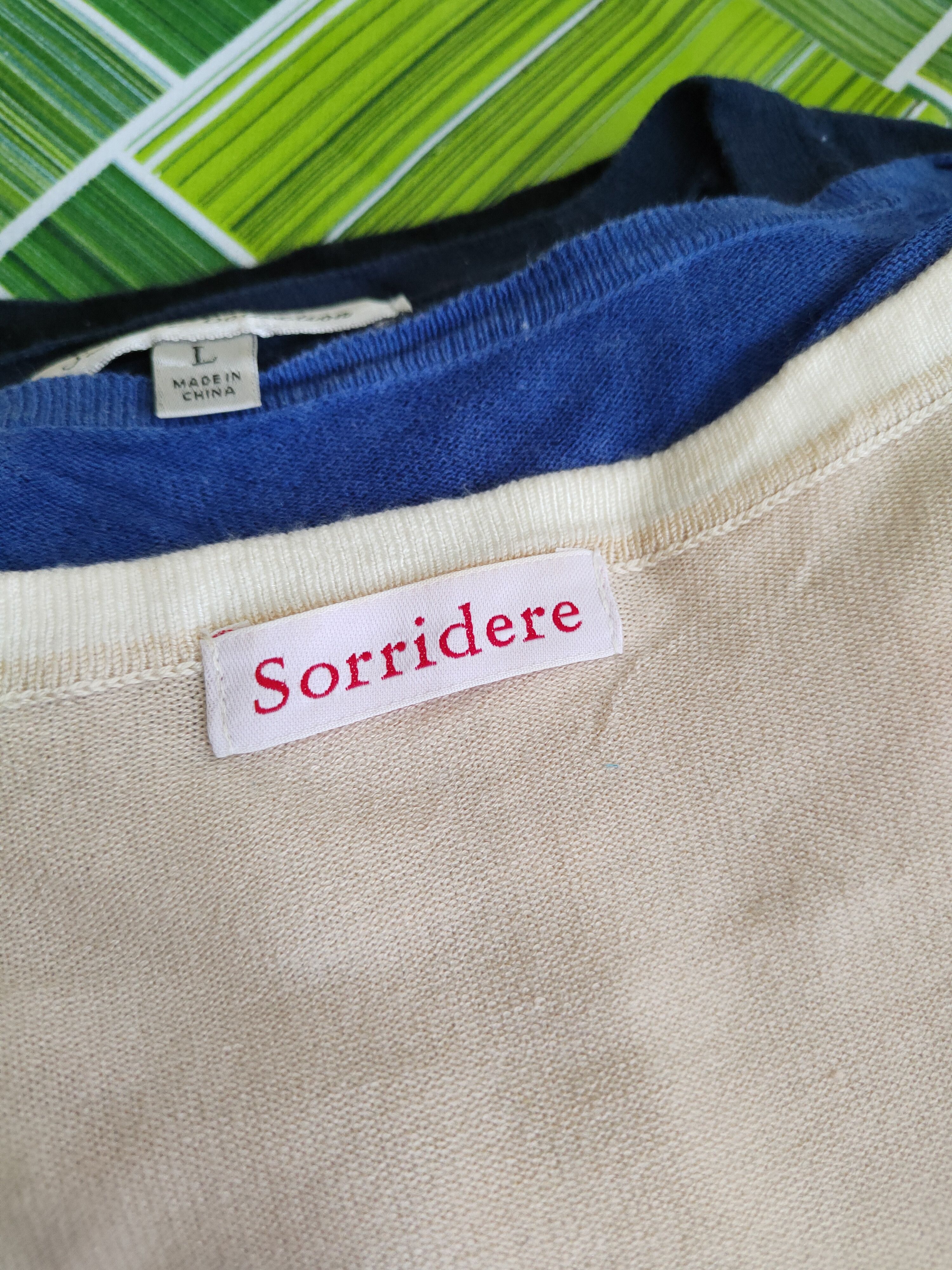 Japanese Brand Sorridere Light Peach Knitwear Cardigan #S1216 Size S / US 4 / IT 40 - 12 Thumbnail