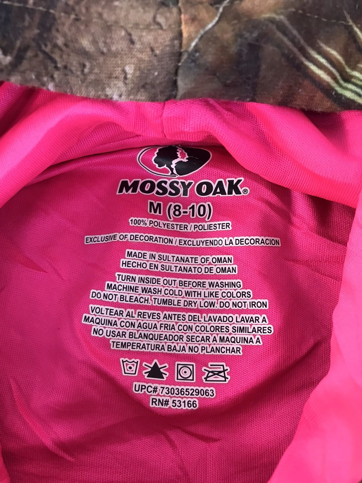 Mossy Oaks × Vintage Mossy Oak Jungle Camo Leave Over Printed Hoodie K2317j Size US M / EU 48-50 / 2 - 5 Thumbnail