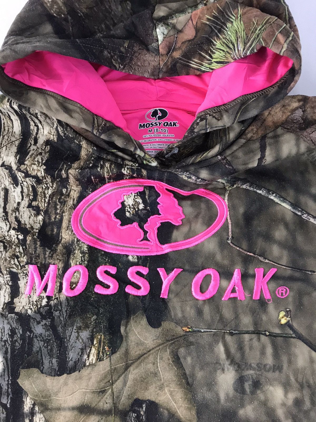 Mossy Oaks × Vintage Mossy Oak Jungle Camo Leave Over Printed Hoodie K2317j Size US M / EU 48-50 / 2 - 4 Thumbnail