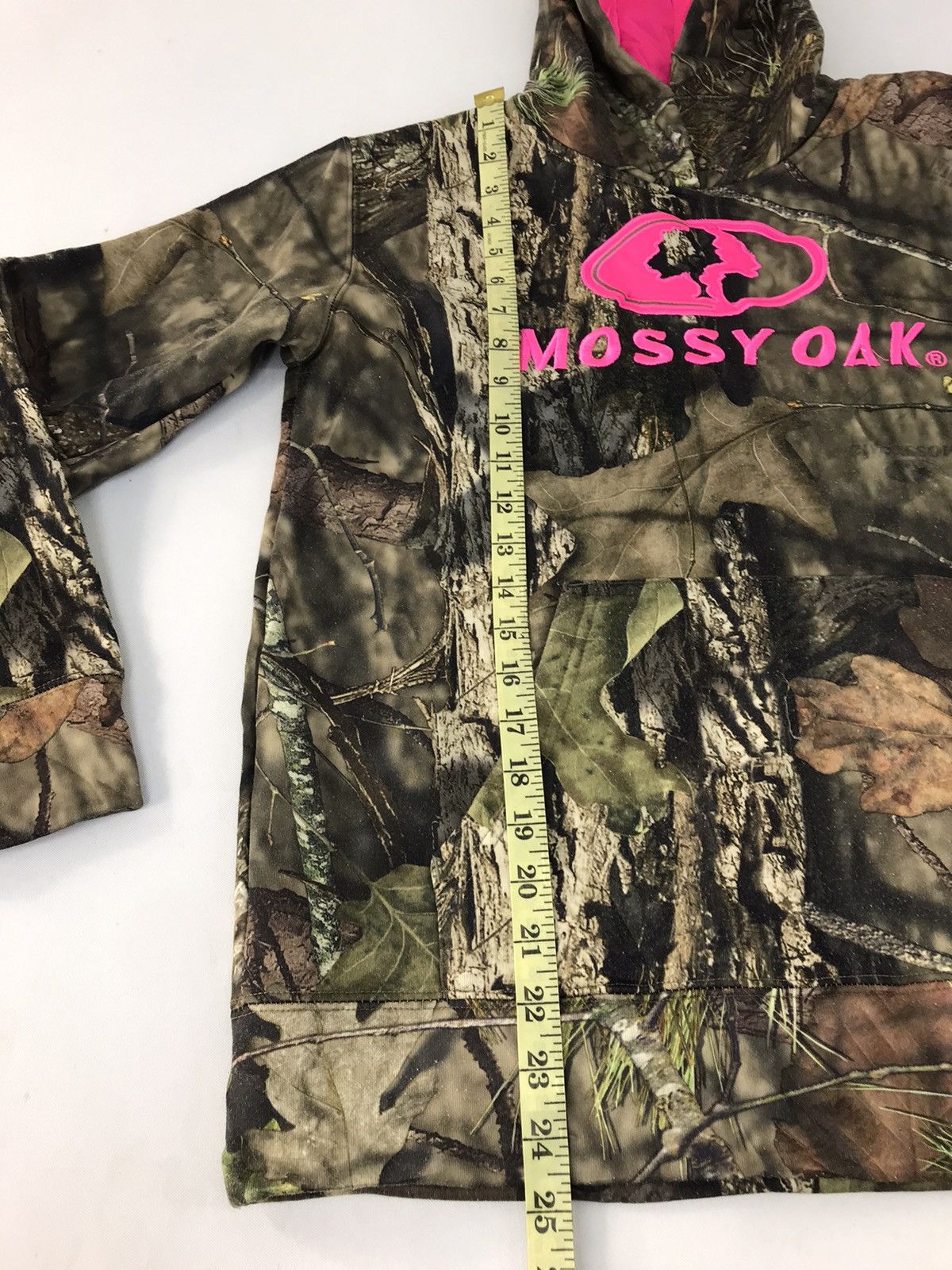 Mossy Oaks × Vintage Mossy Oak Jungle Camo Leave Over Printed Hoodie K2317j Size US M / EU 48-50 / 2 - 7 Thumbnail