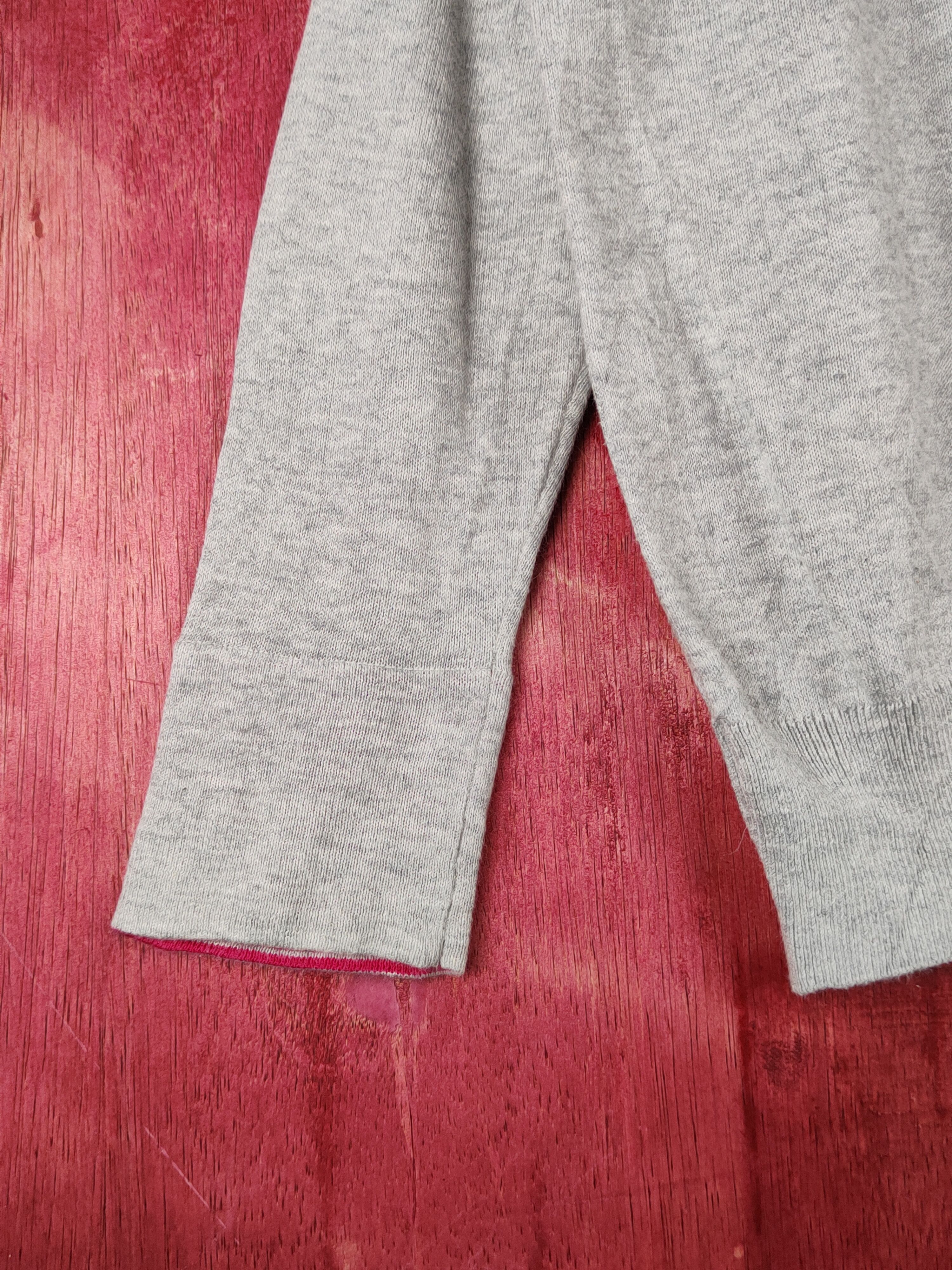 Japanese Brand Studio Clip Gray Knitwear Cardigan #S1214 Size L / US 10 / IT 46 - 6 Thumbnail