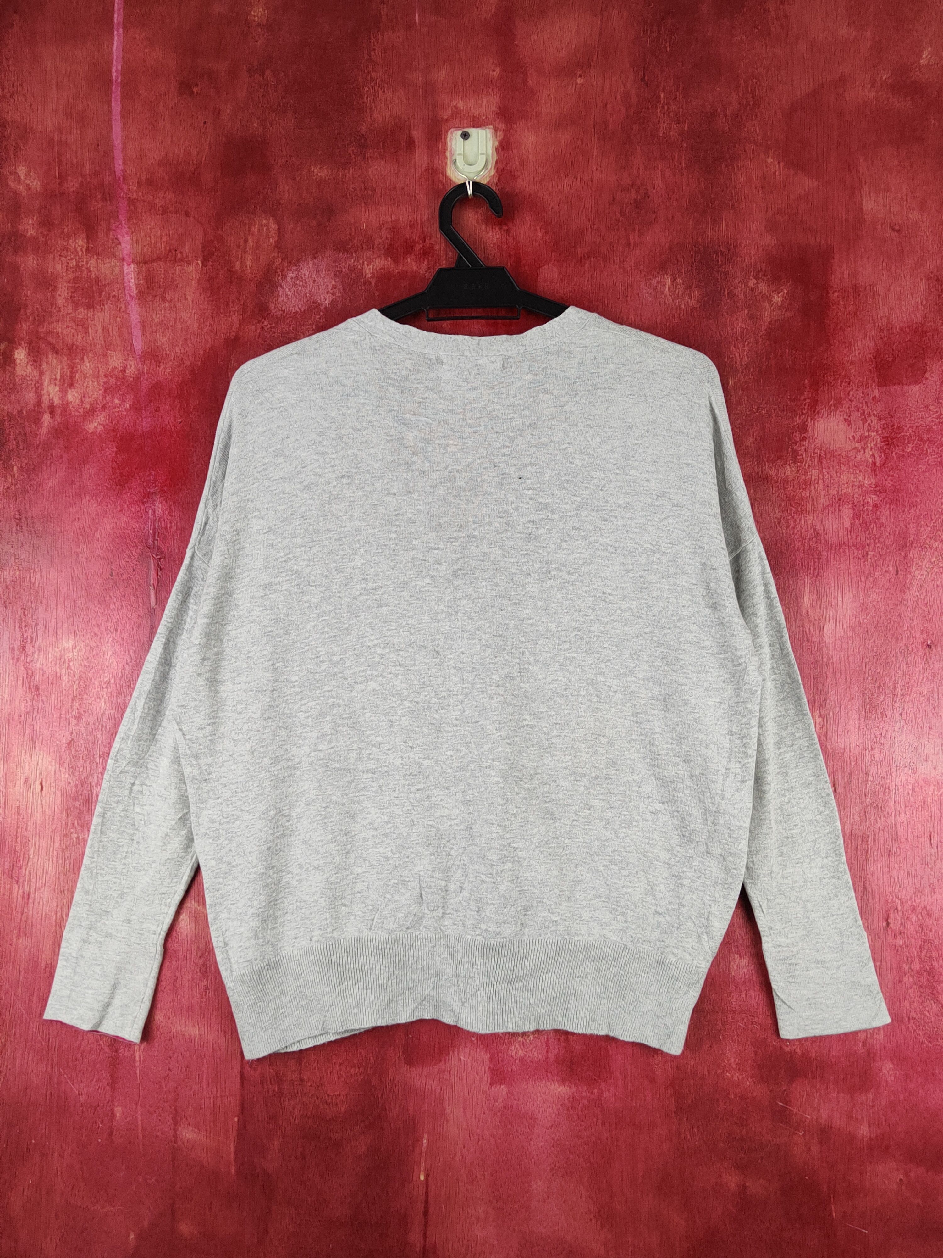 Japanese Brand Studio Clip Gray Knitwear Cardigan #S1214 Size L / US 10 / IT 46 - 9 Thumbnail