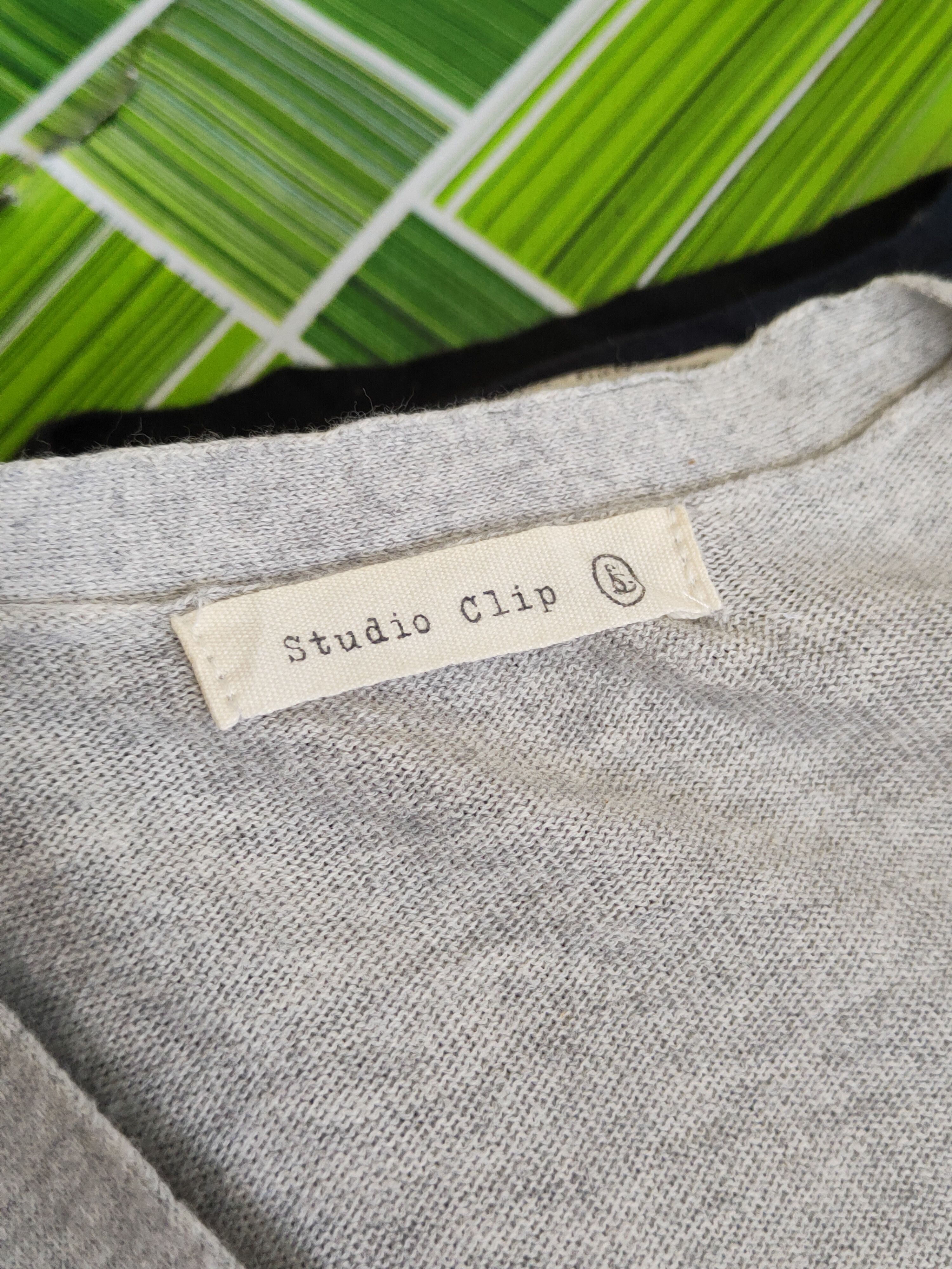 Japanese Brand Studio Clip Gray Knitwear Cardigan #S1214 Size L / US 10 / IT 46 - 13 Thumbnail
