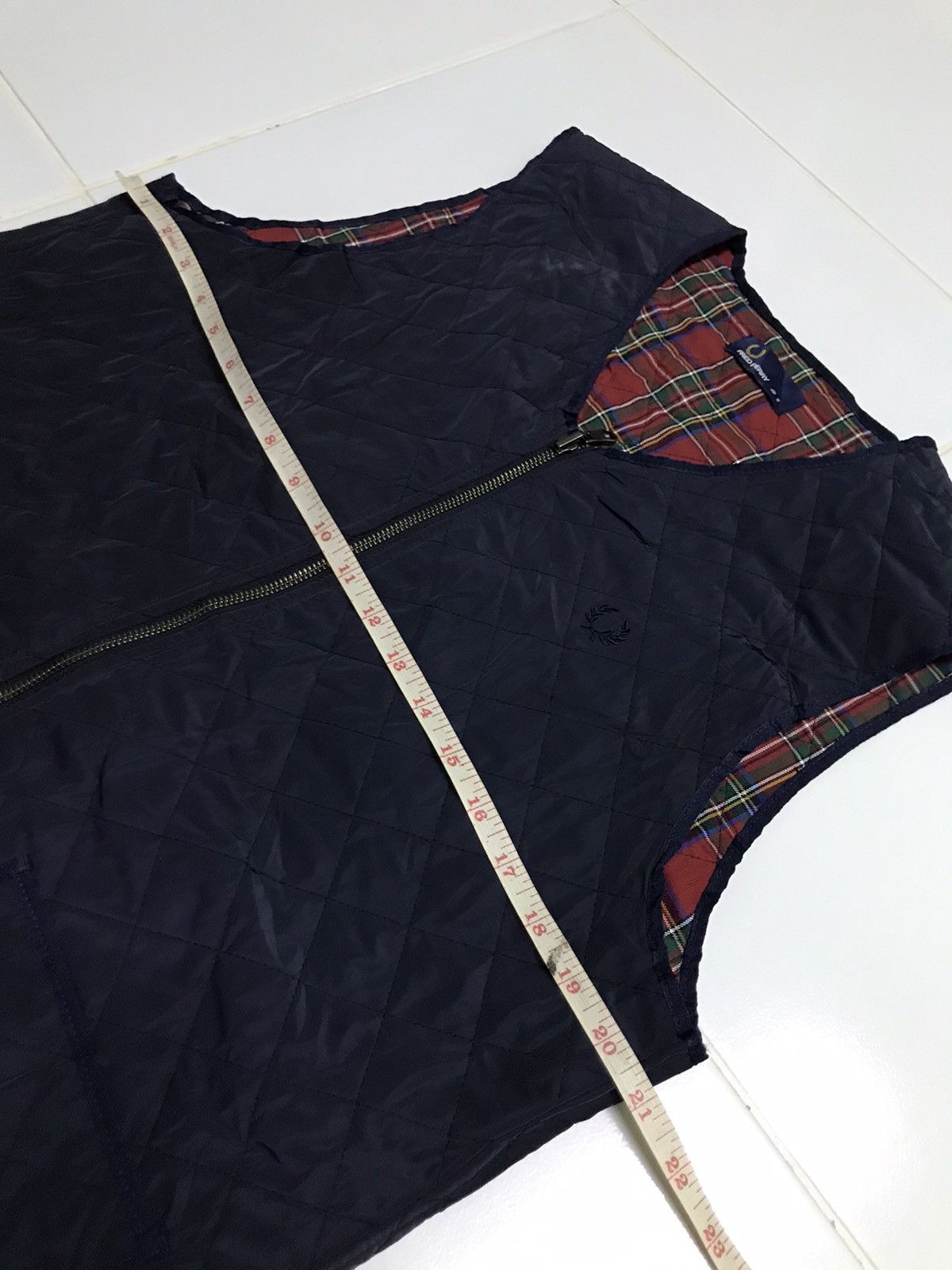 Fred Perry Fred Perry checked vest jacket Size US S / EU 44-46 / 1 - 6 Thumbnail