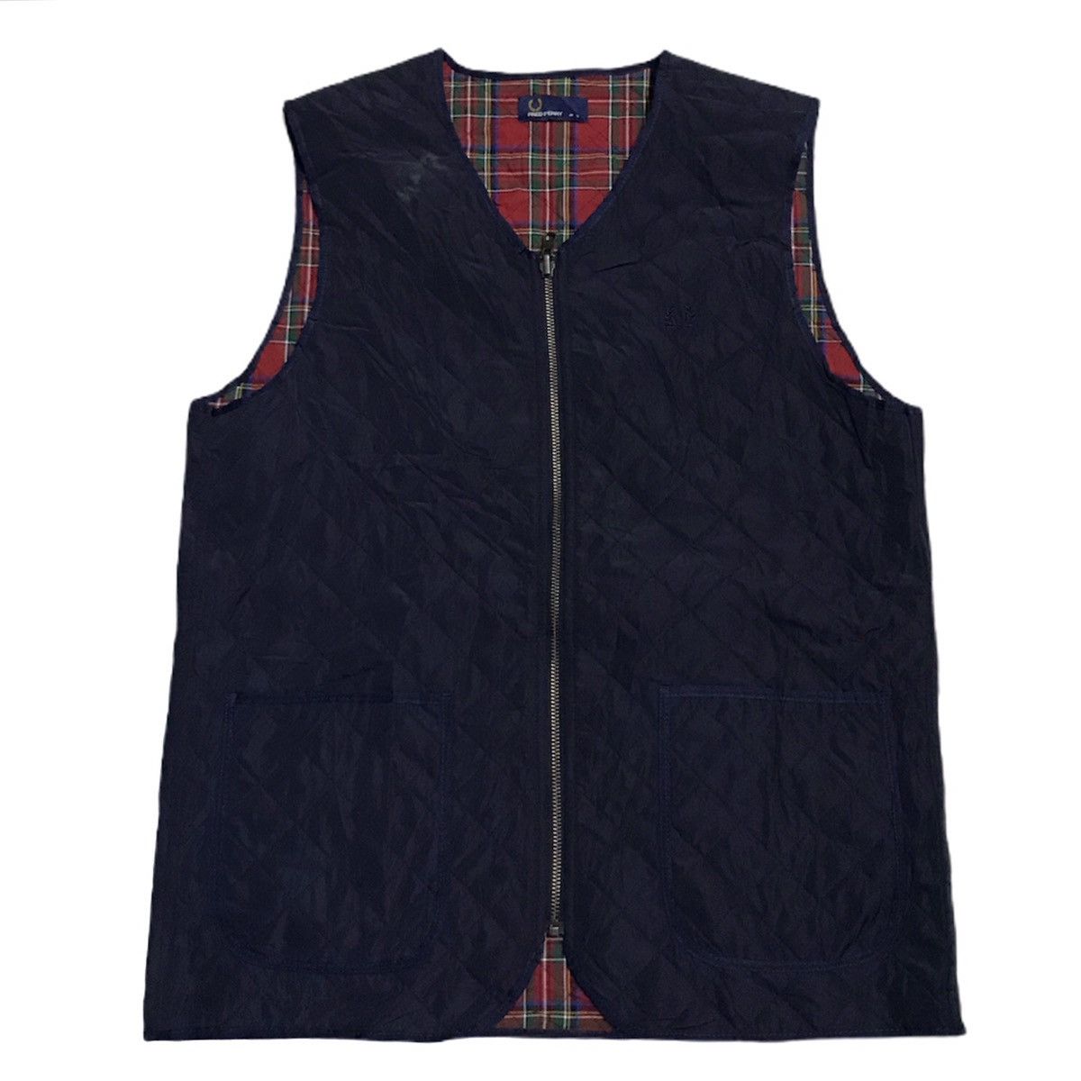 Fred Perry Fred Perry checked vest jacket Size US S / EU 44-46 / 1 - 1 Thumbnail