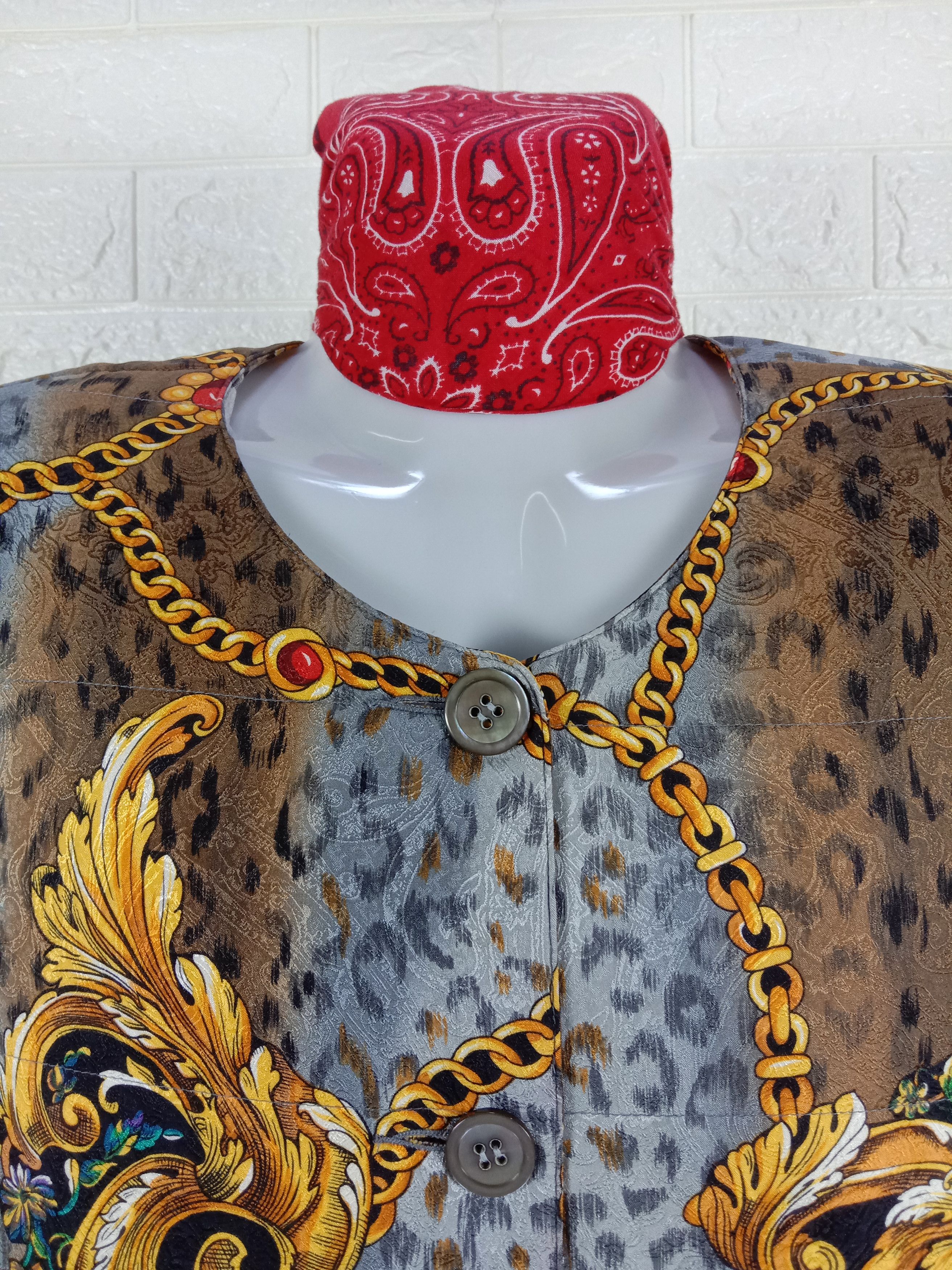 Japanese Brand Vintage Luxury Design Balla Valentina Button Up Shirt Size L / US 10 / IT 46 - 2 Thumbnail