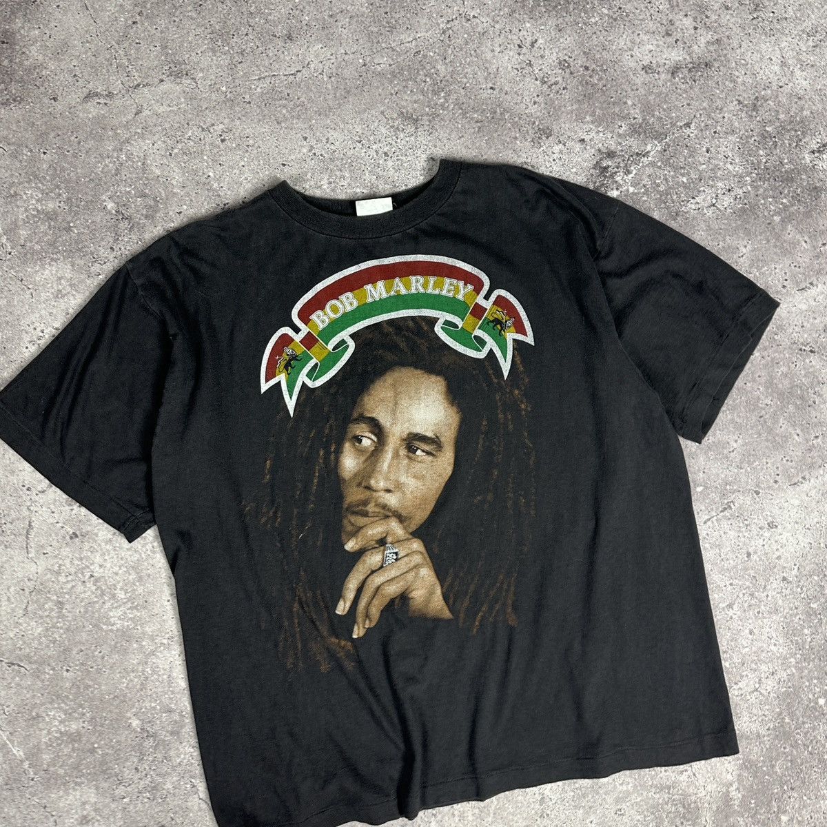 Bob Marley Vintage 90s Bob Marley Distressed tee OG Legend reggie y2k Size US M / EU 48-50 / 2 - 3 Thumbnail