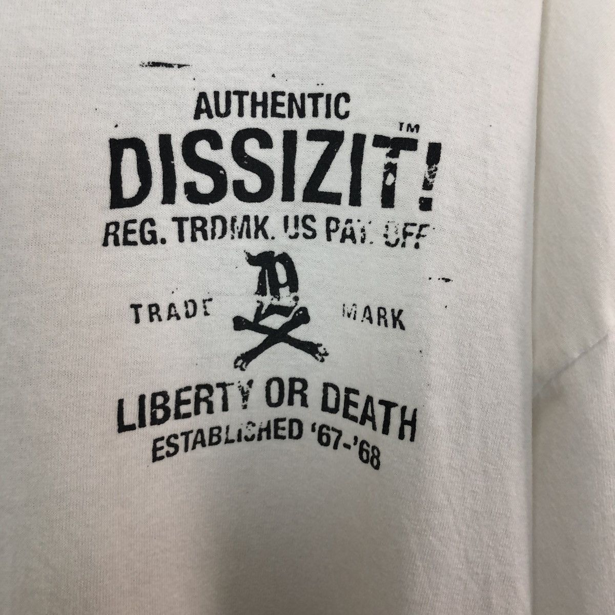 Dissizit × Seditionaries × Vintage DISSIZIT! LEBERTY OR DEATH VINTAGE LONG SLEEVE SHIRT Size US XXL / EU 58 / 5 - 3 Thumbnail