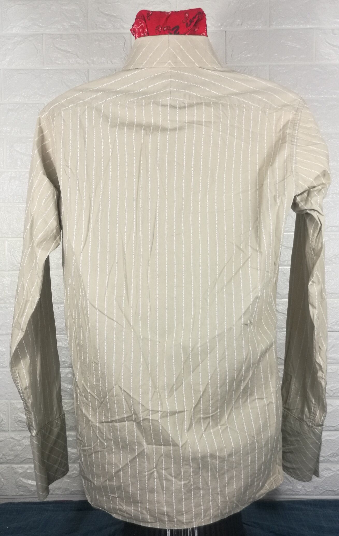 Burberry Vintage Burberry Striped Design Button Ups Shirt Size US L / EU 52-54 / 3 - 6 Thumbnail