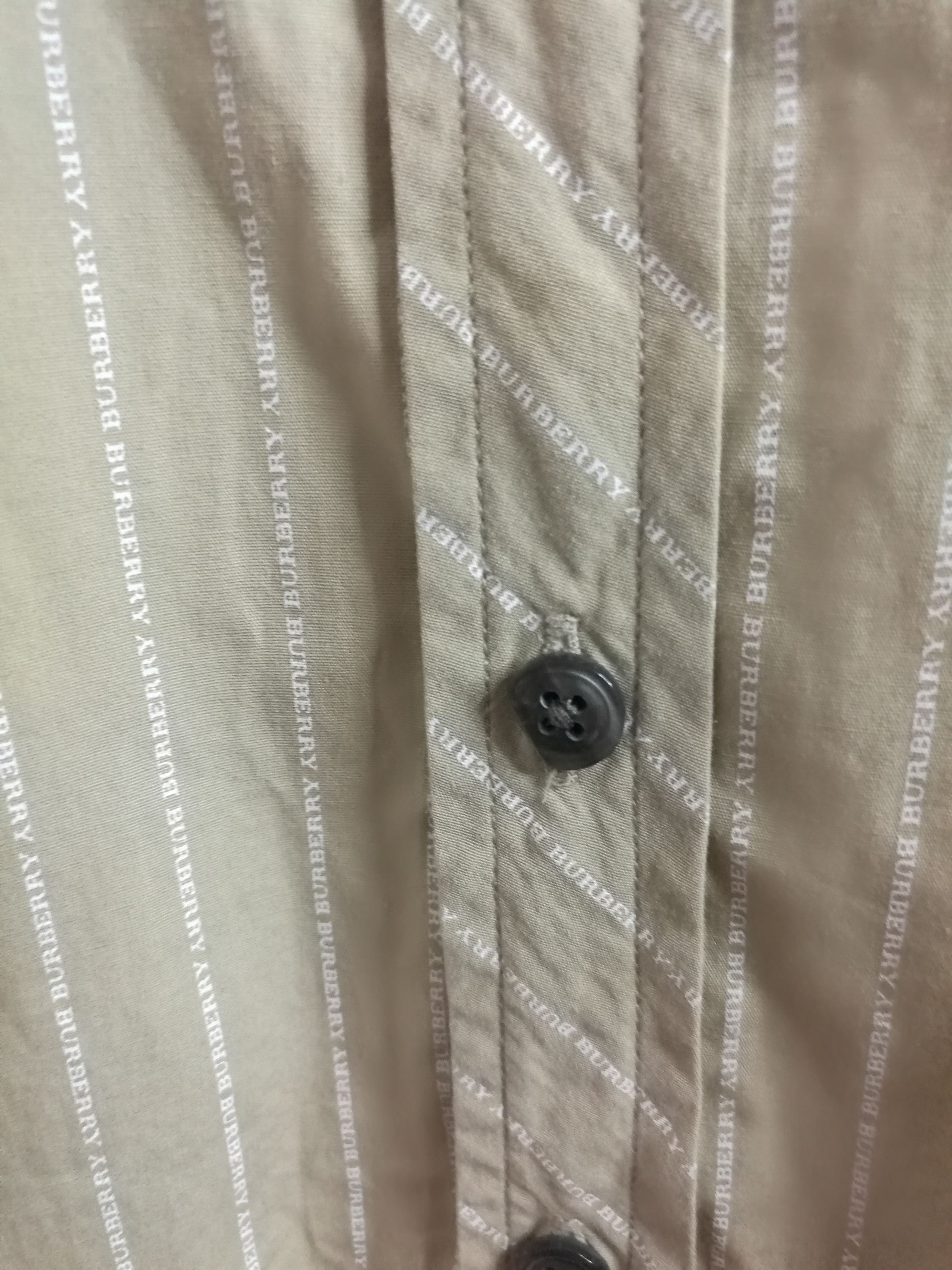 Burberry Vintage Burberry Striped Design Button Ups Shirt Size US L / EU 52-54 / 3 - 7 Thumbnail