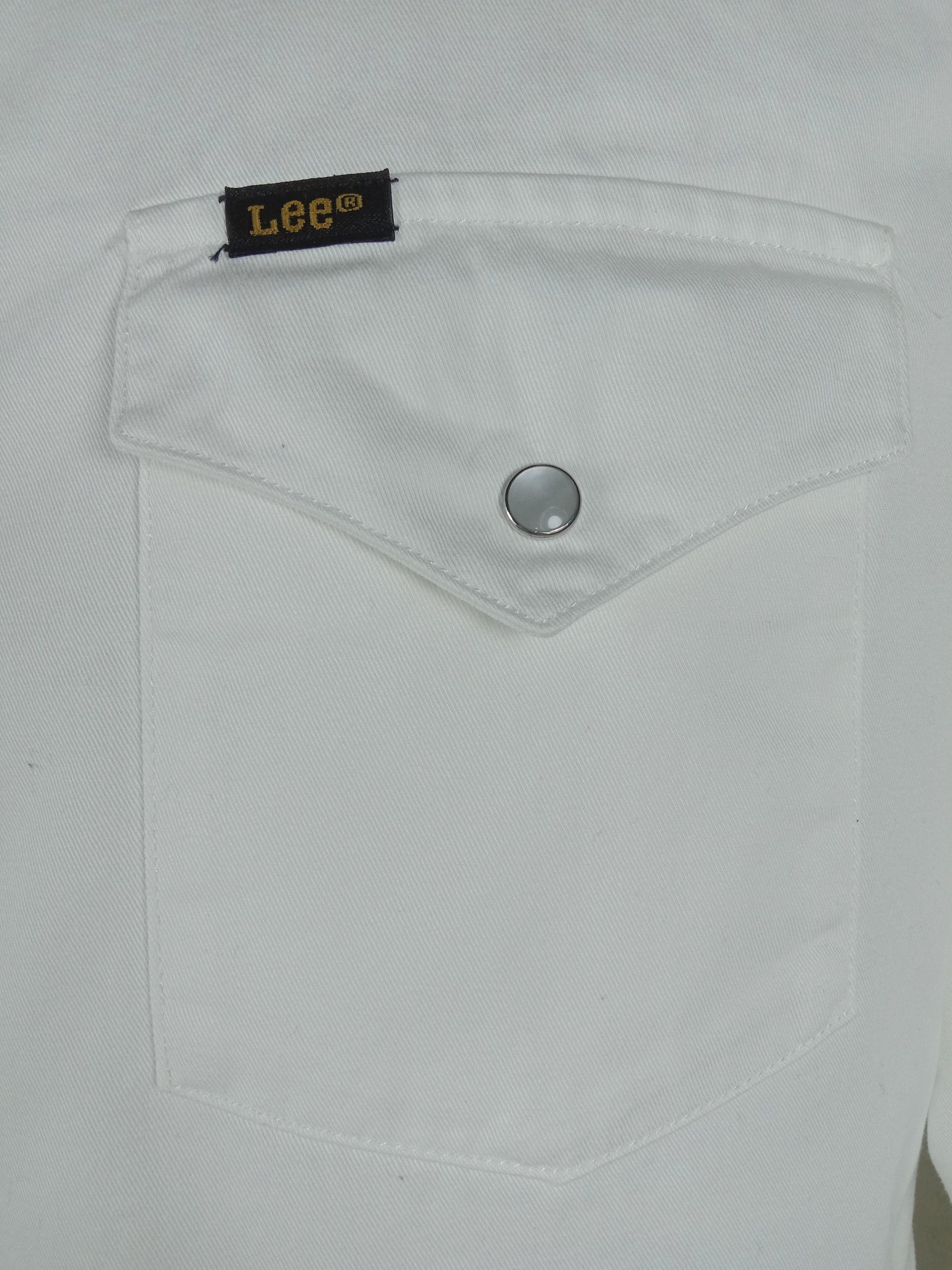Lee Vintage Lee Long Sleeve Pearl Button Ups Shirt Size US L / EU 52-54 / 3 - 8 Thumbnail