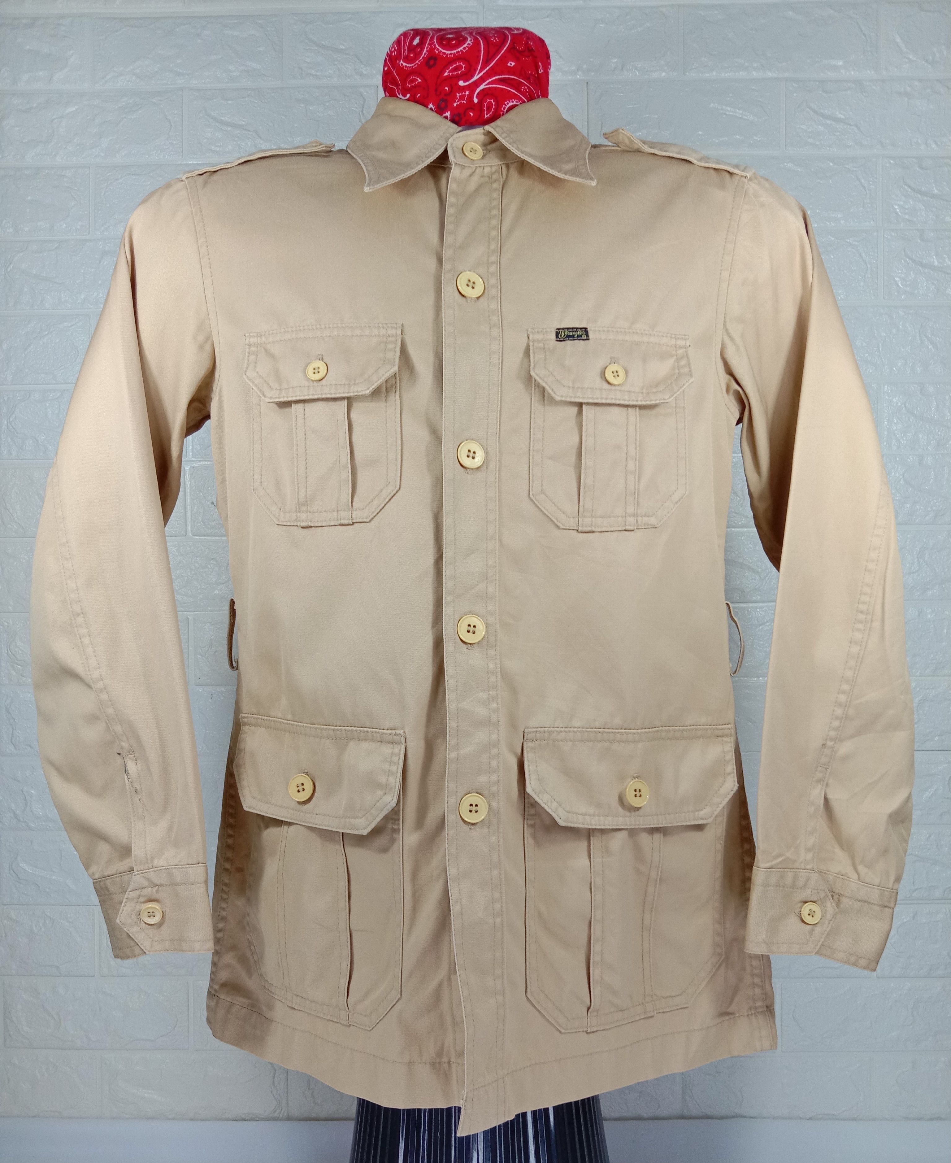 Wrangler Vintage Wrangler Long Sleeve Button Ups Shirt Size US M / EU 48-50 / 2 - 1 Thumbnail