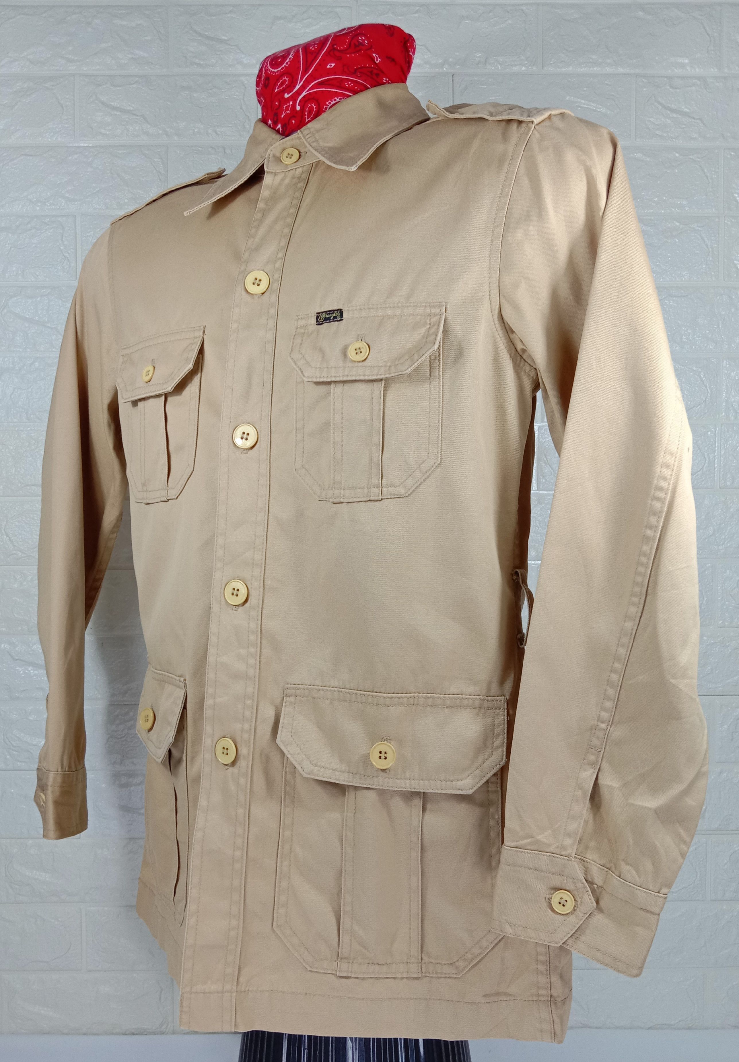 Wrangler Vintage Wrangler Long Sleeve Button Ups Shirt Size US M / EU 48-50 / 2 - 4 Thumbnail