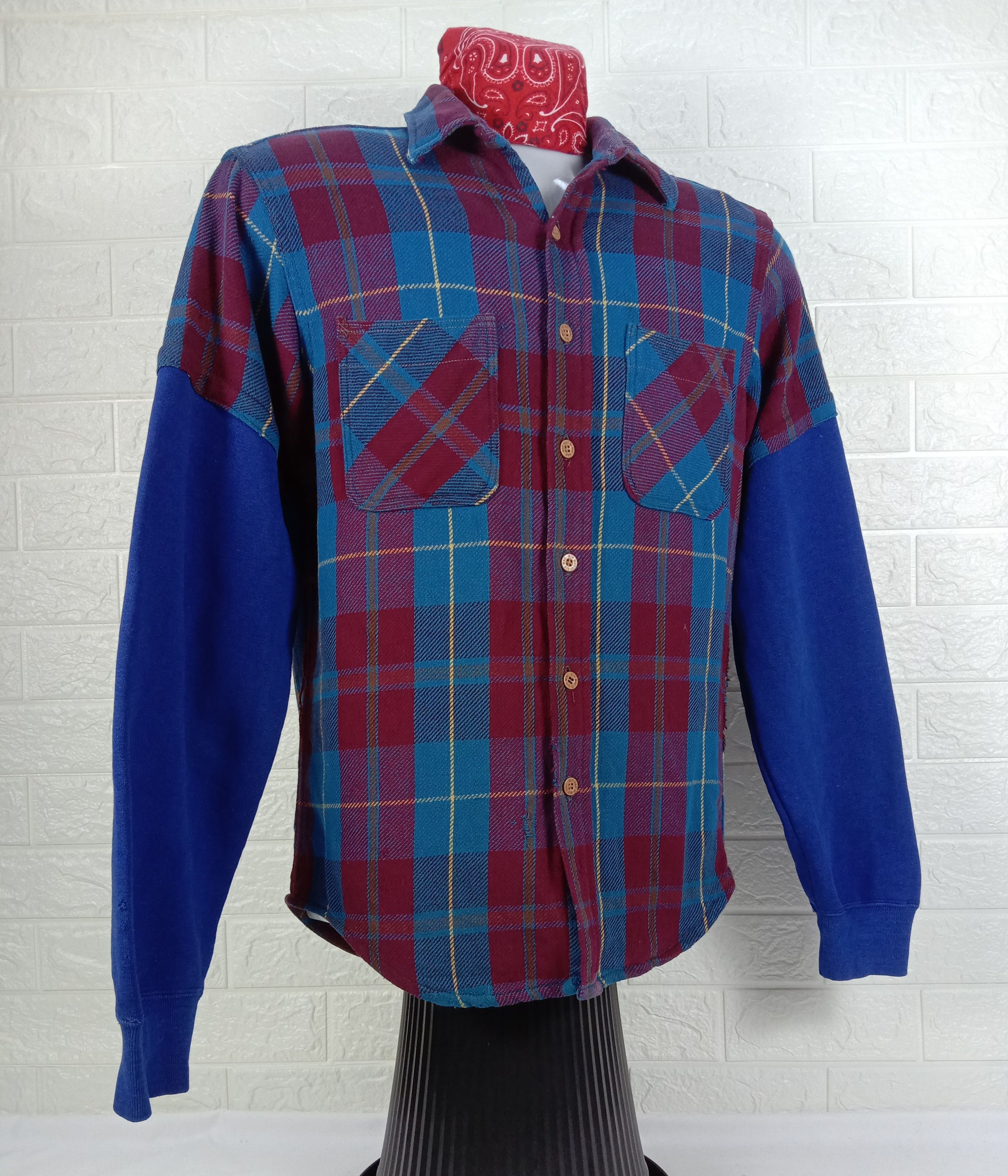 Big Mac Vintage 1988 Big Mac Newport Blue Button Up Shirt Size US M / EU 48-50 / 2 - 3 Thumbnail