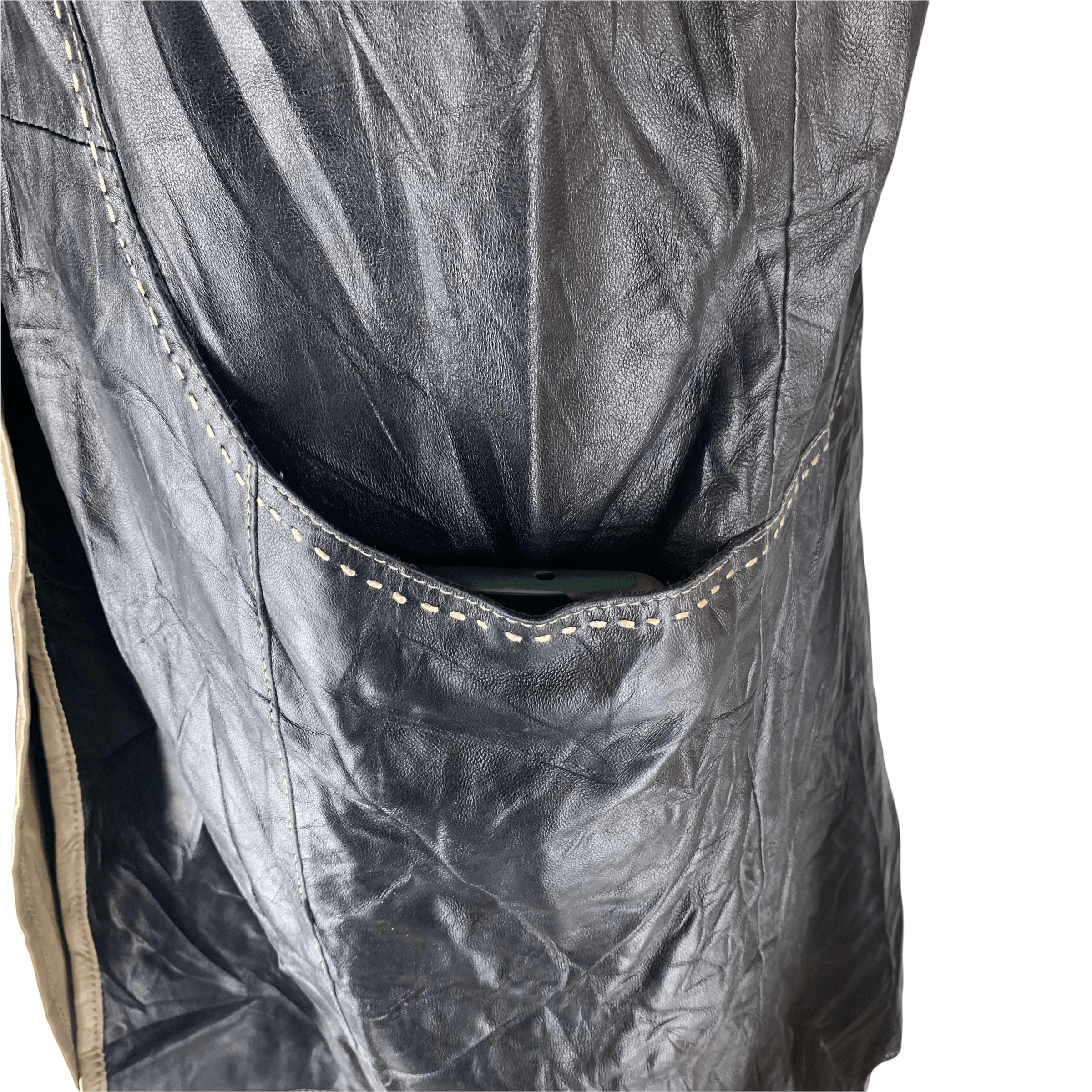Balmain Balmain Paris Leather Hooded Long Vest #3542-47 Size M / US 6-8 / IT 42-44 - 6 Thumbnail