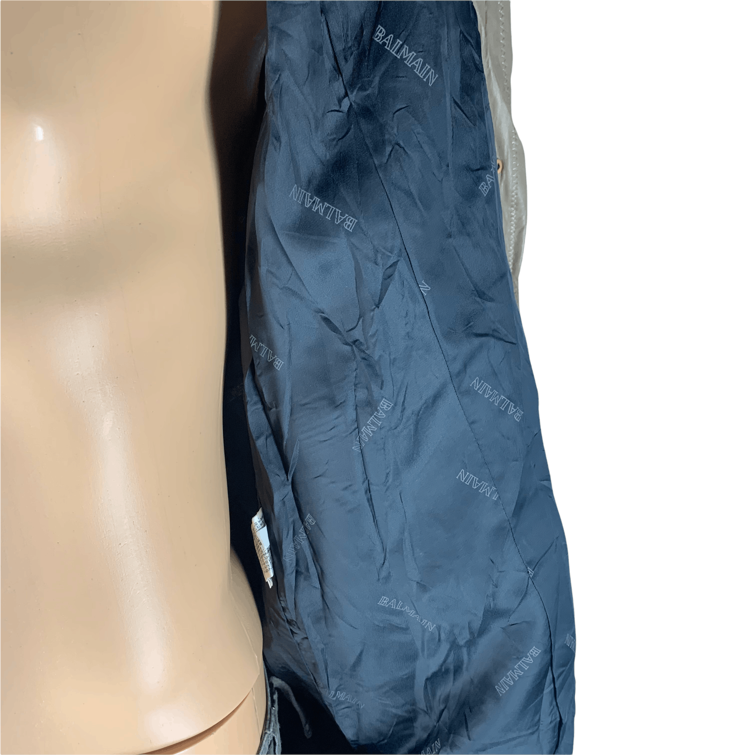 Balmain Balmain Paris Leather Hooded Long Vest #3542-47 Size M / US 6-8 / IT 42-44 - 10 Thumbnail