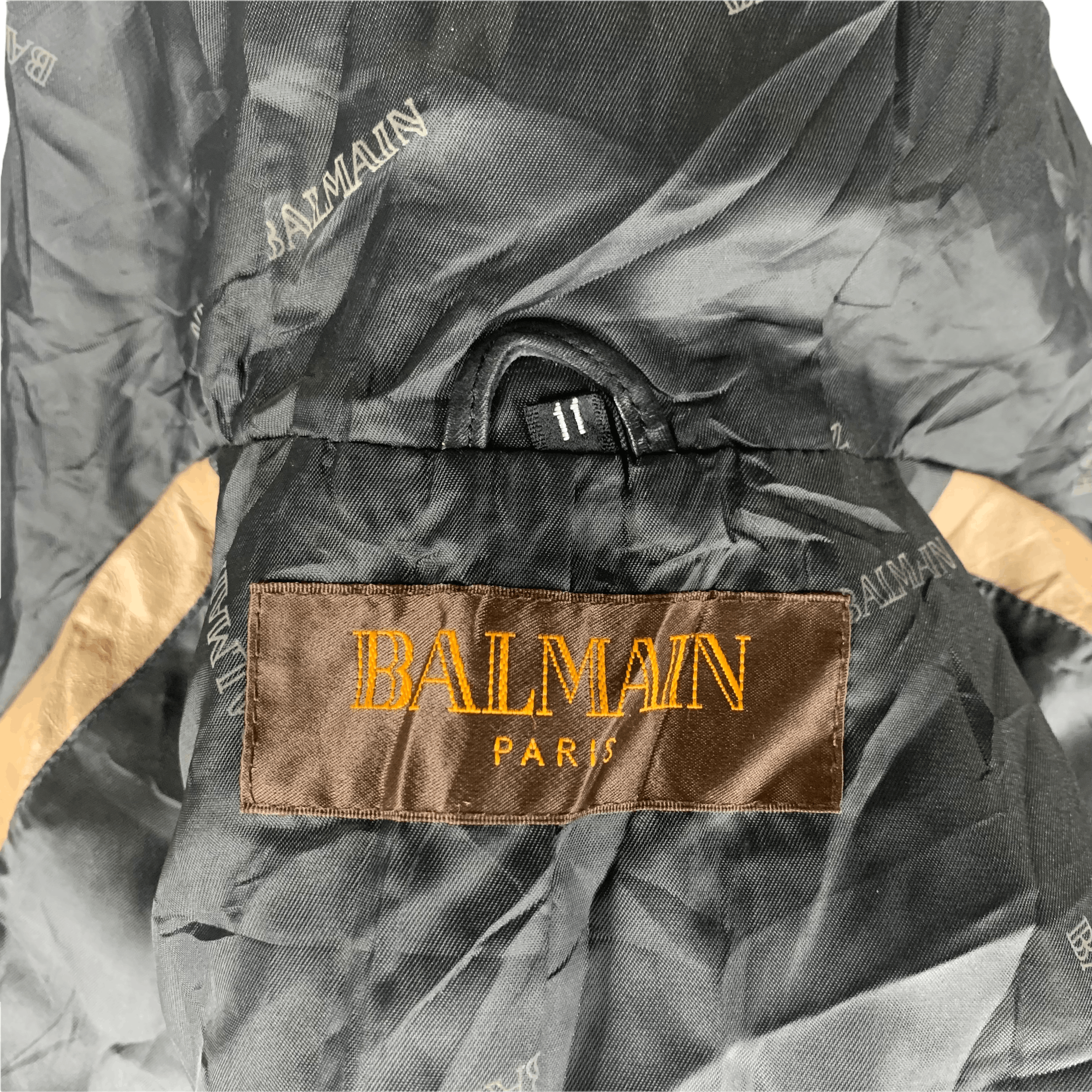Balmain Balmain Paris Leather Hooded Long Vest #3542-47 Size M / US 6-8 / IT 42-44 - 11 Thumbnail