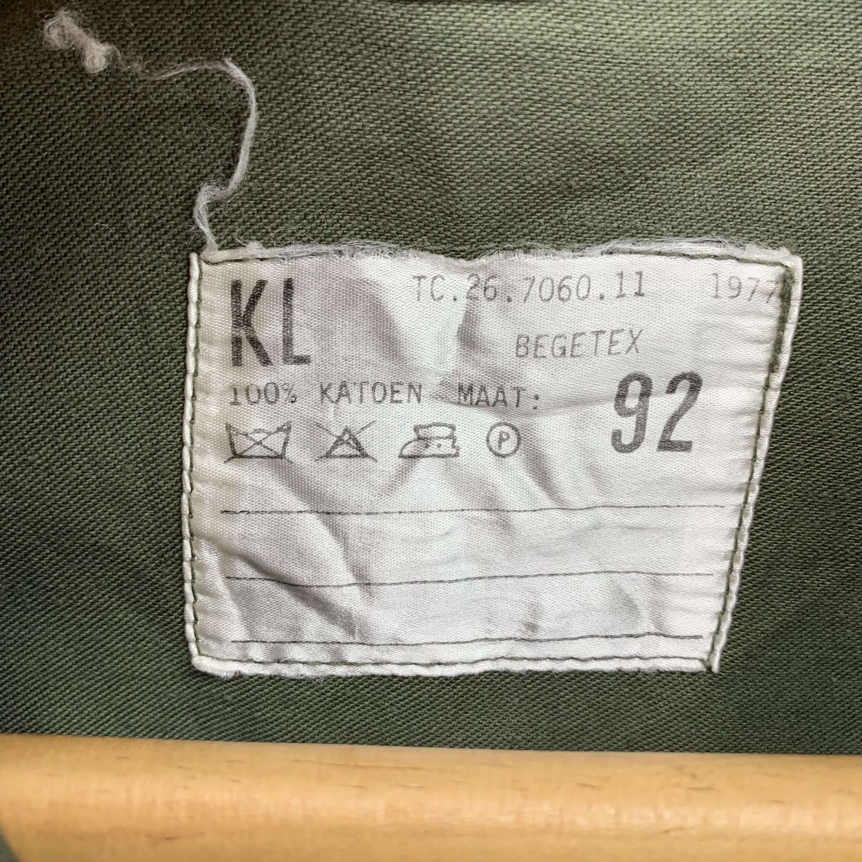 Vintage Vintage 77's Begetex Military Field Jacket #3353-119 Size US S / EU 44-46 / 1 - 4 Thumbnail