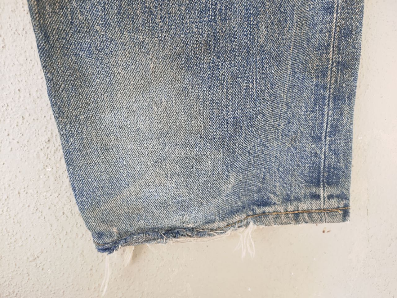 Levi's Vintage Clothing Big E Vtg Levi's 503 Distressed Selvedge Denim Size US 29 - 6 Thumbnail