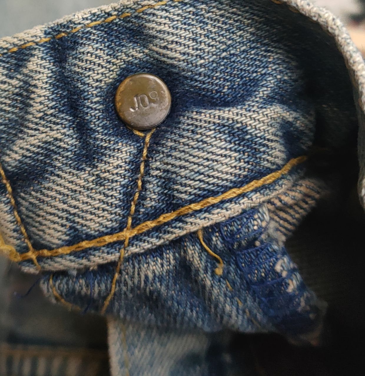 Levi's Vintage Clothing Big E Vtg Levi's 503 Distressed Selvedge Denim Size US 29 - 10 Thumbnail