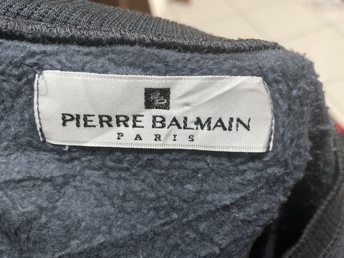 Vintage Vintage Pierre Balmain Embroidered Sweetshirt Size US L / EU 52-54 / 3 - 5 Thumbnail