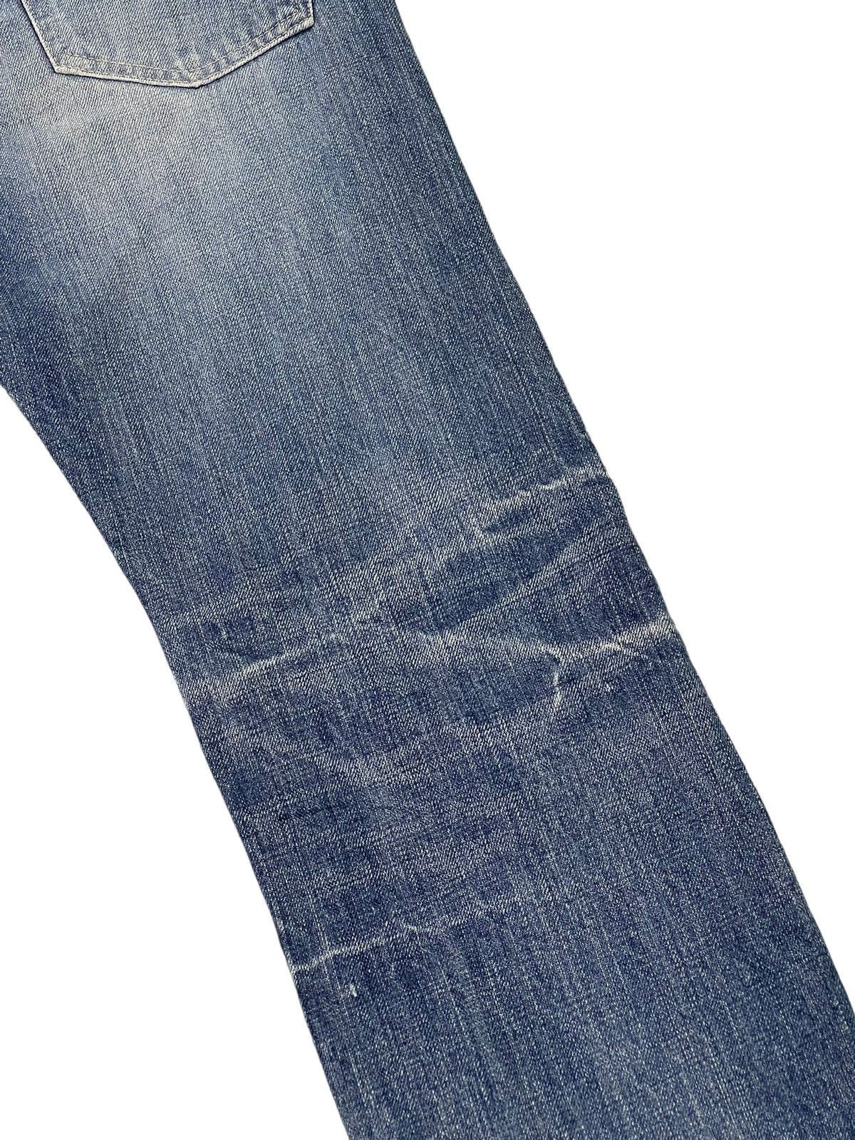 Japanese Brand Slim Jeans Spellbound Japan Patchwork Boro Denim 5🟦6 Size US 29 - 18 Thumbnail