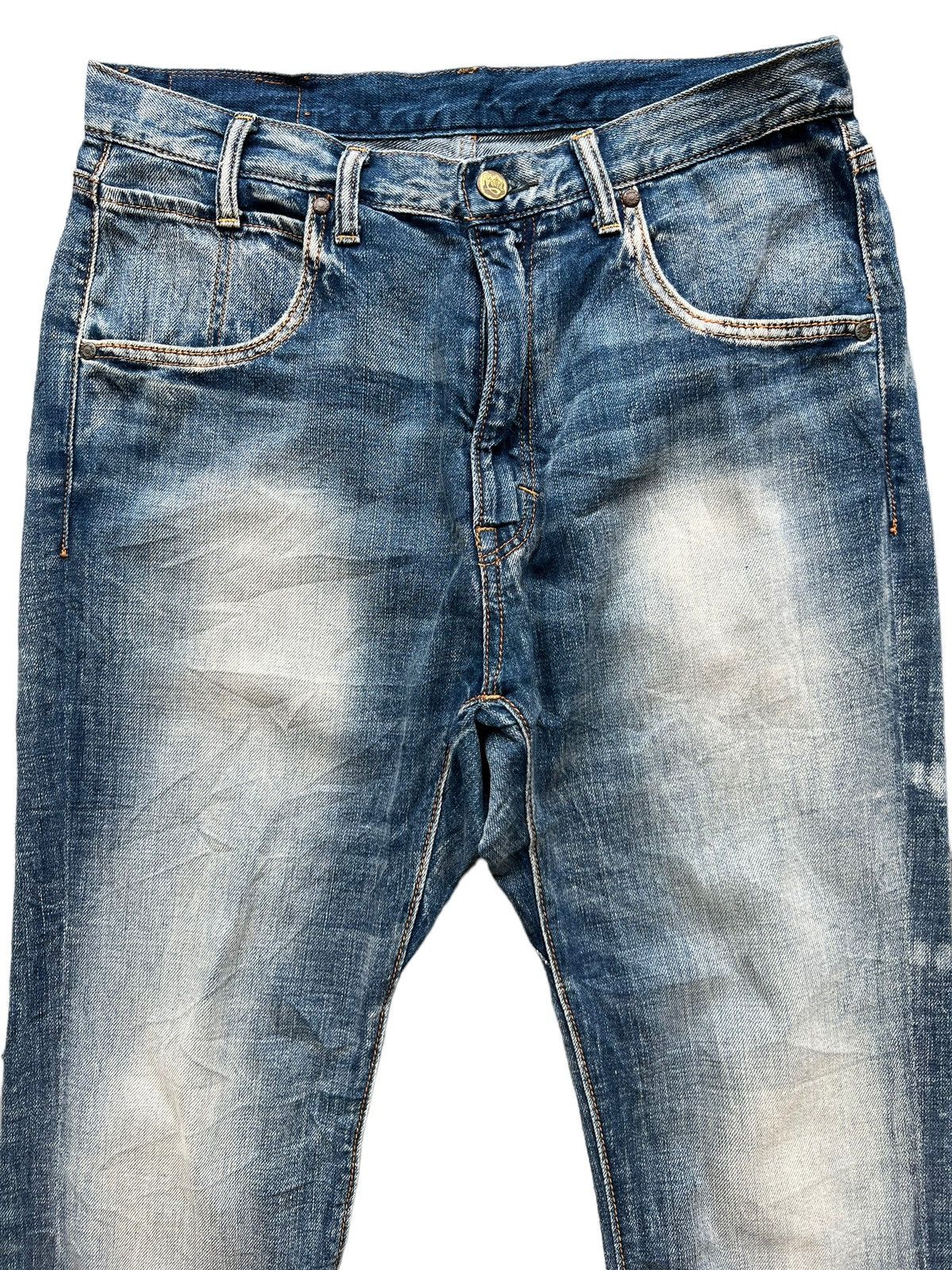 Japanese Brand Limited Edition RNA Inc Japan Punk Patches Denim Jeans 31 Size 31" - 4 Thumbnail
