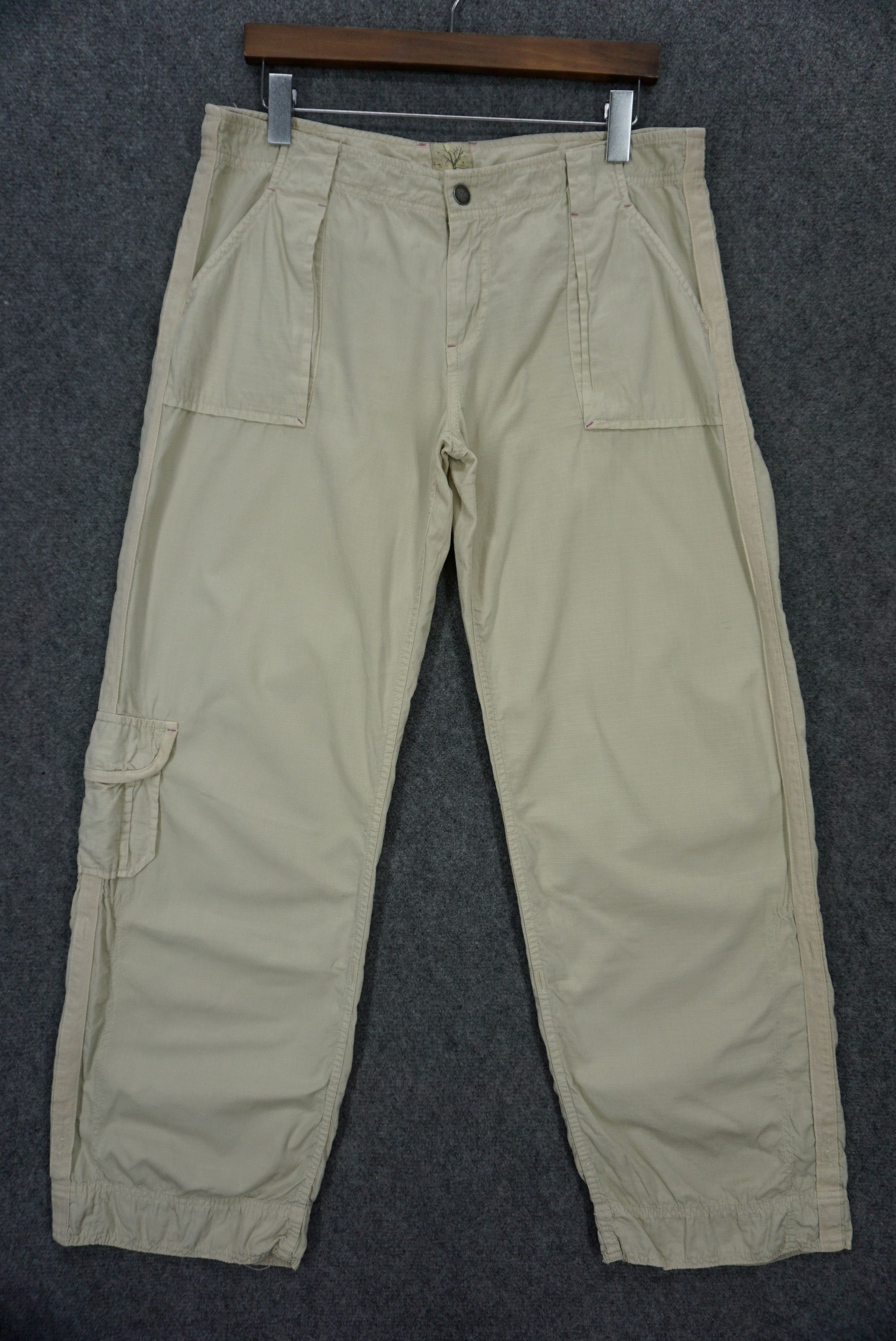 image of Gramicci x Outdoor Life Baker Cargo Pants Outdoor Multi Pocket Pants in Beige, Women's (Size 30)