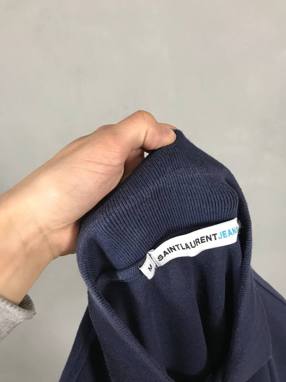 Saint Laurent Paris Saint Laurent Jeans vintage luxury polo tee Size US M / EU 48-50 / 2 - 9 Thumbnail