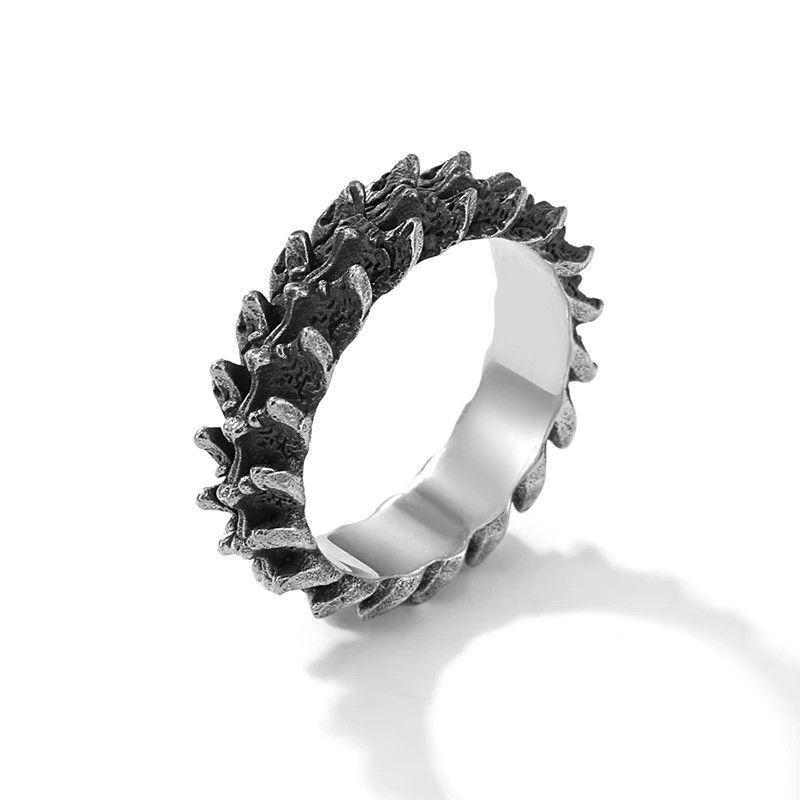 Jewelry Creative Dragon Scale Ring Size ONE SIZE - 5 Thumbnail