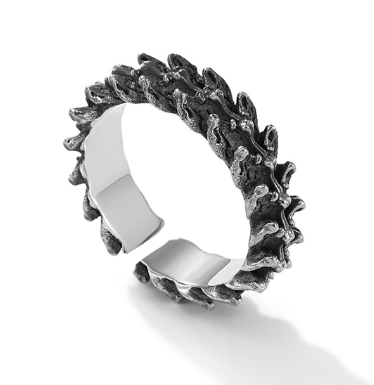 Jewelry Creative Dragon Scale Ring Size ONE SIZE - 6 Thumbnail