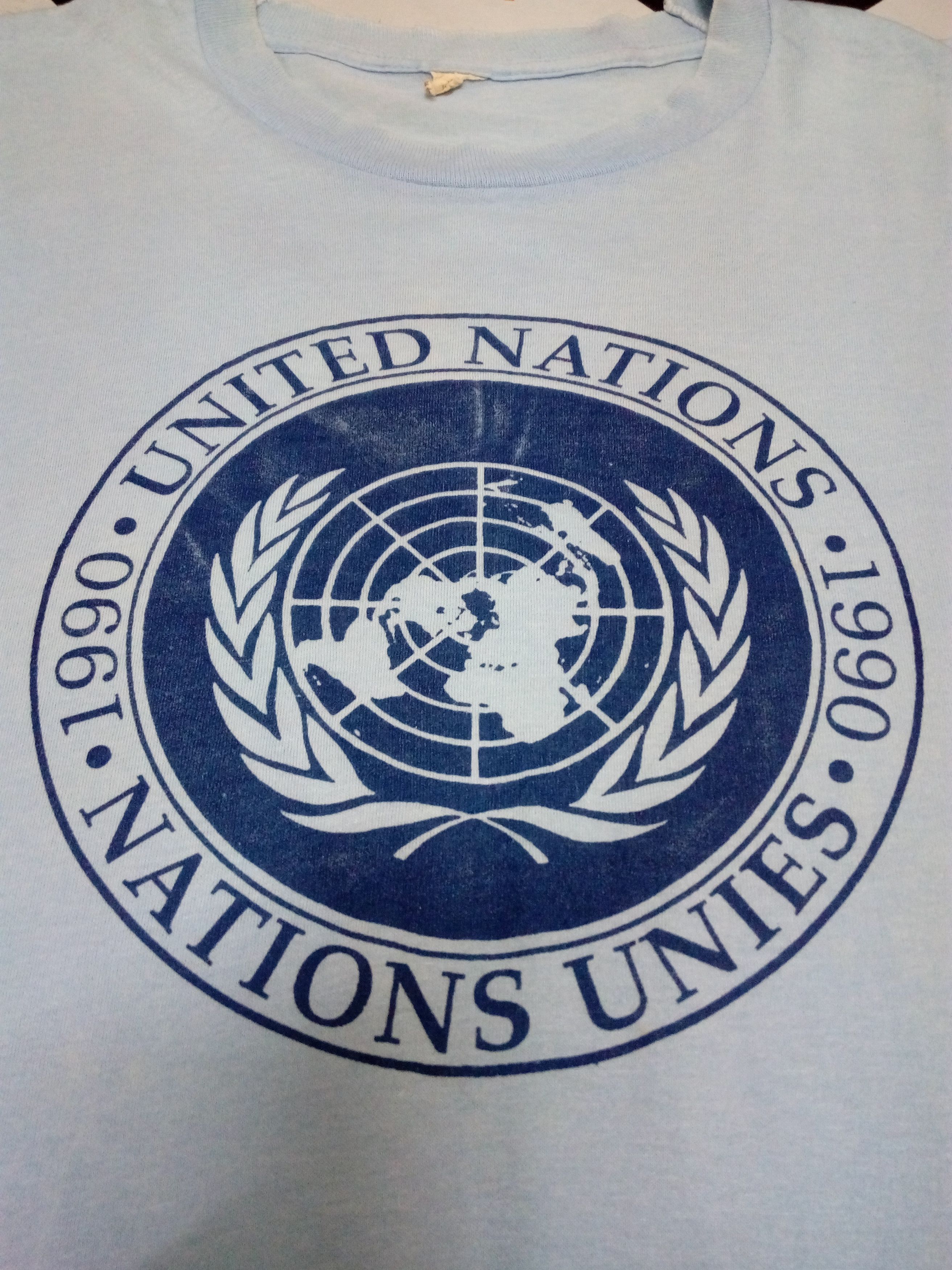 Vintage VINTAGE UNITED NATIONS T-SHIRT Size US M / EU 48-50 / 2 - 5 Thumbnail