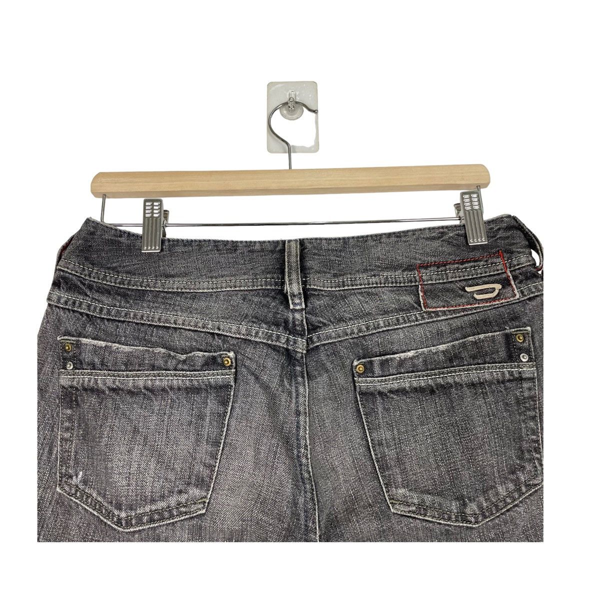 Diesel × Jean FLARE 💥 DIESEL FADED DENIM PANT Size 30" / US 8 / IT 44 - 9 Thumbnail