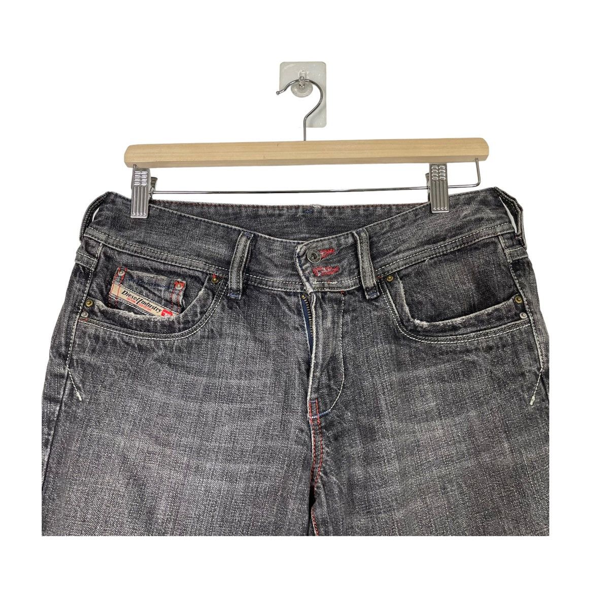 Diesel × Jean FLARE 💥 DIESEL FADED DENIM PANT Size 30" / US 8 / IT 44 - 4 Thumbnail