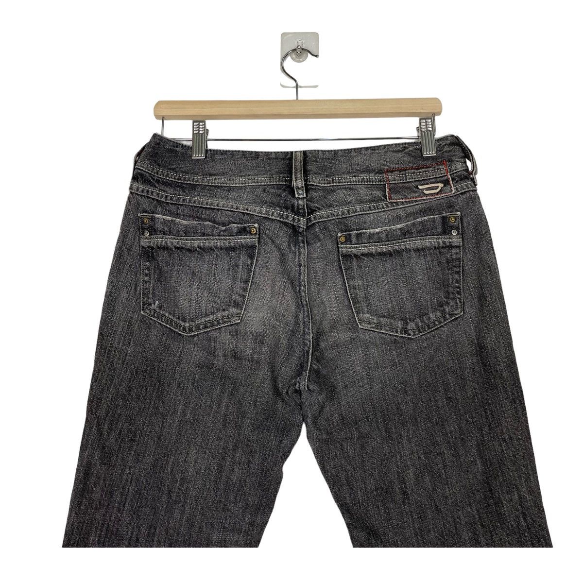 Diesel × Jean FLARE 💥 DIESEL FADED DENIM PANT Size 30" / US 8 / IT 44 - 8 Thumbnail